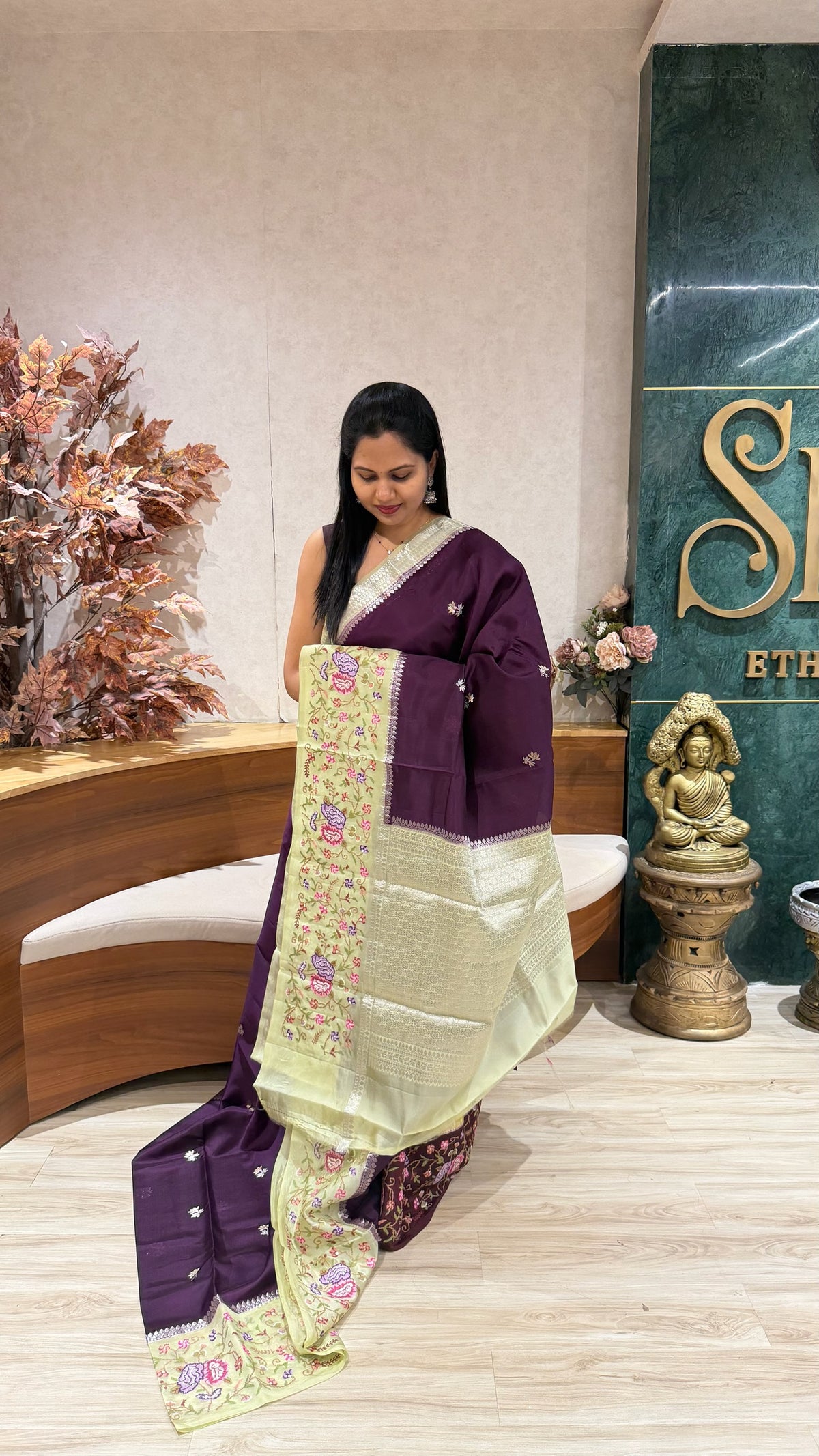 Puna silk embroidery