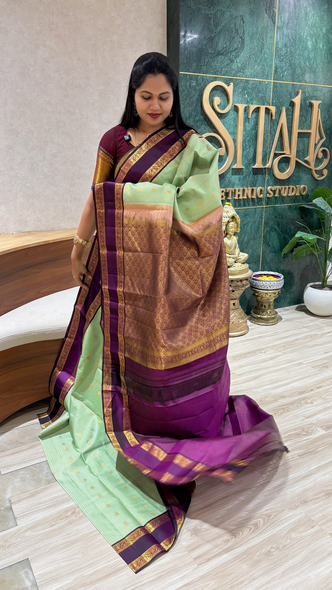 Vintage kanchi pattu