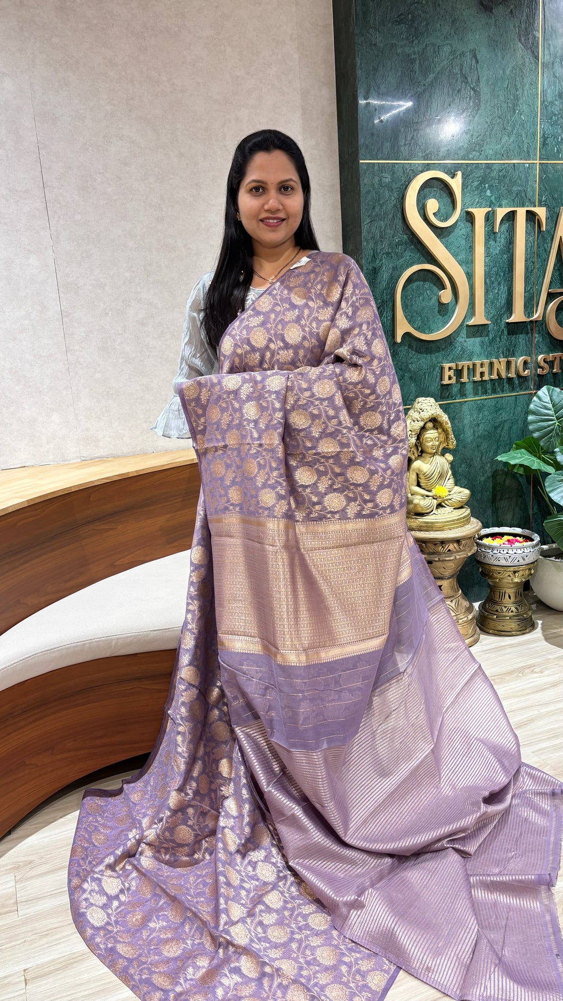 Banaras cotton weaving