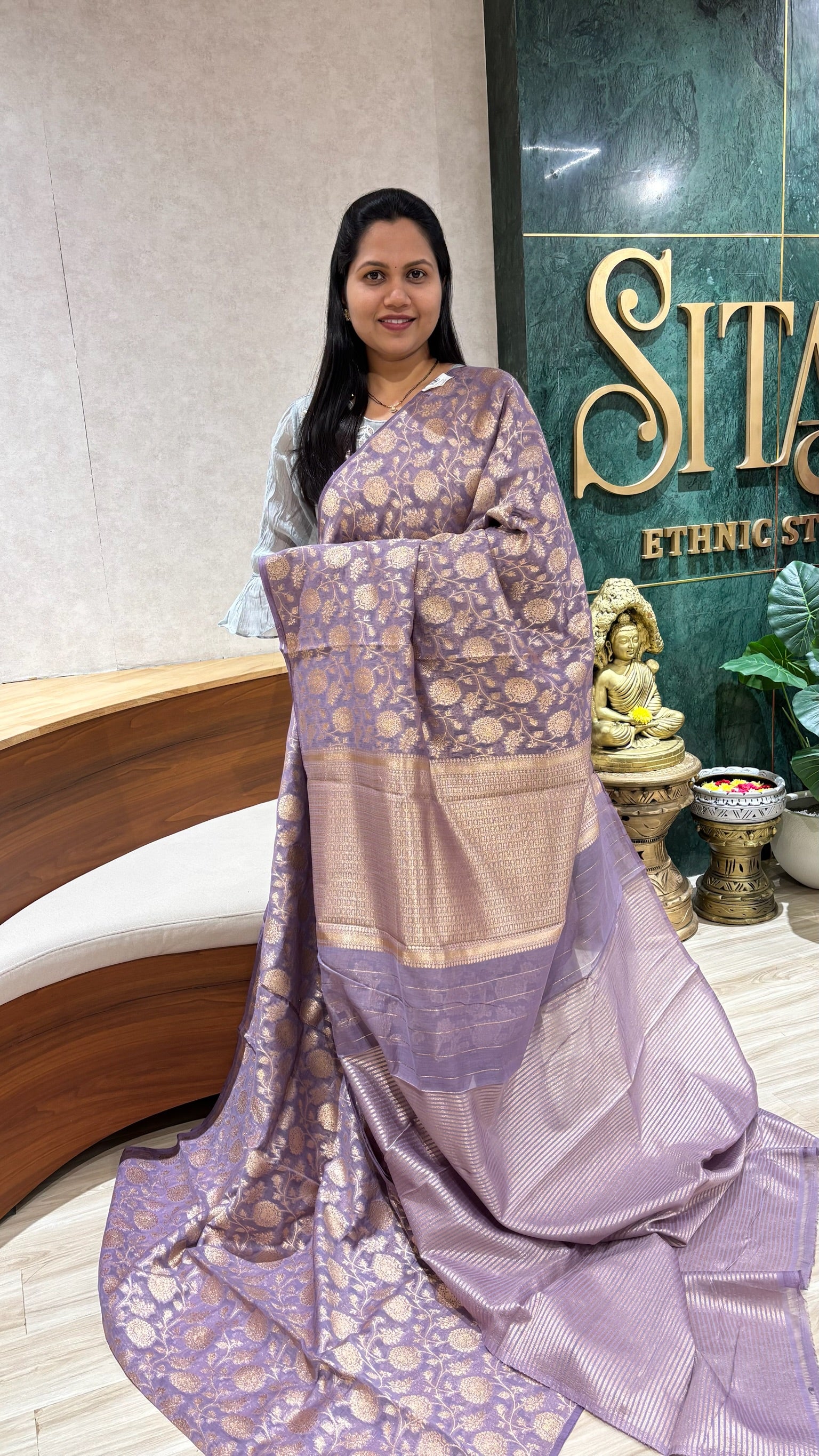 Banaras cotton weaving