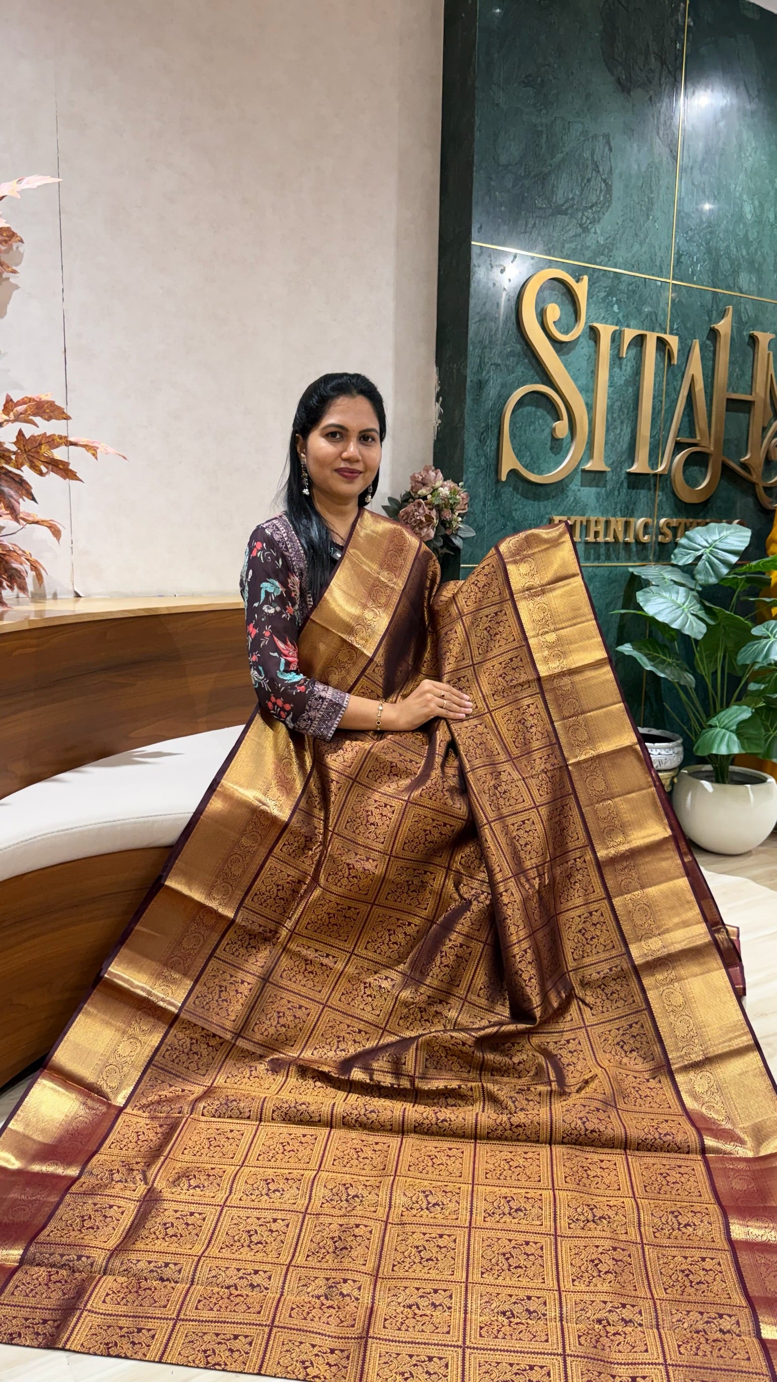 Bridal kanchi pattu