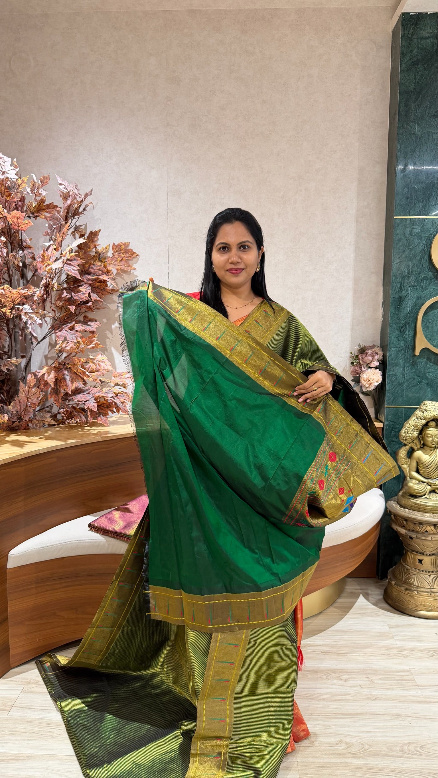 Pure silk paithani