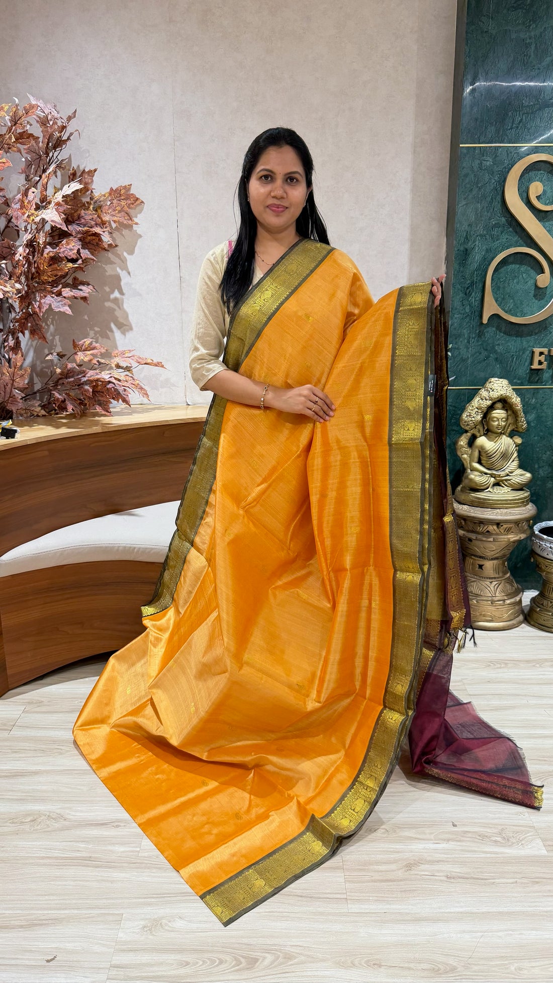Handloom silk cotton