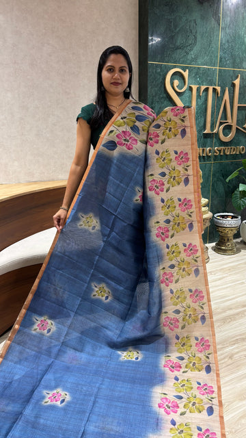 Tussar prints