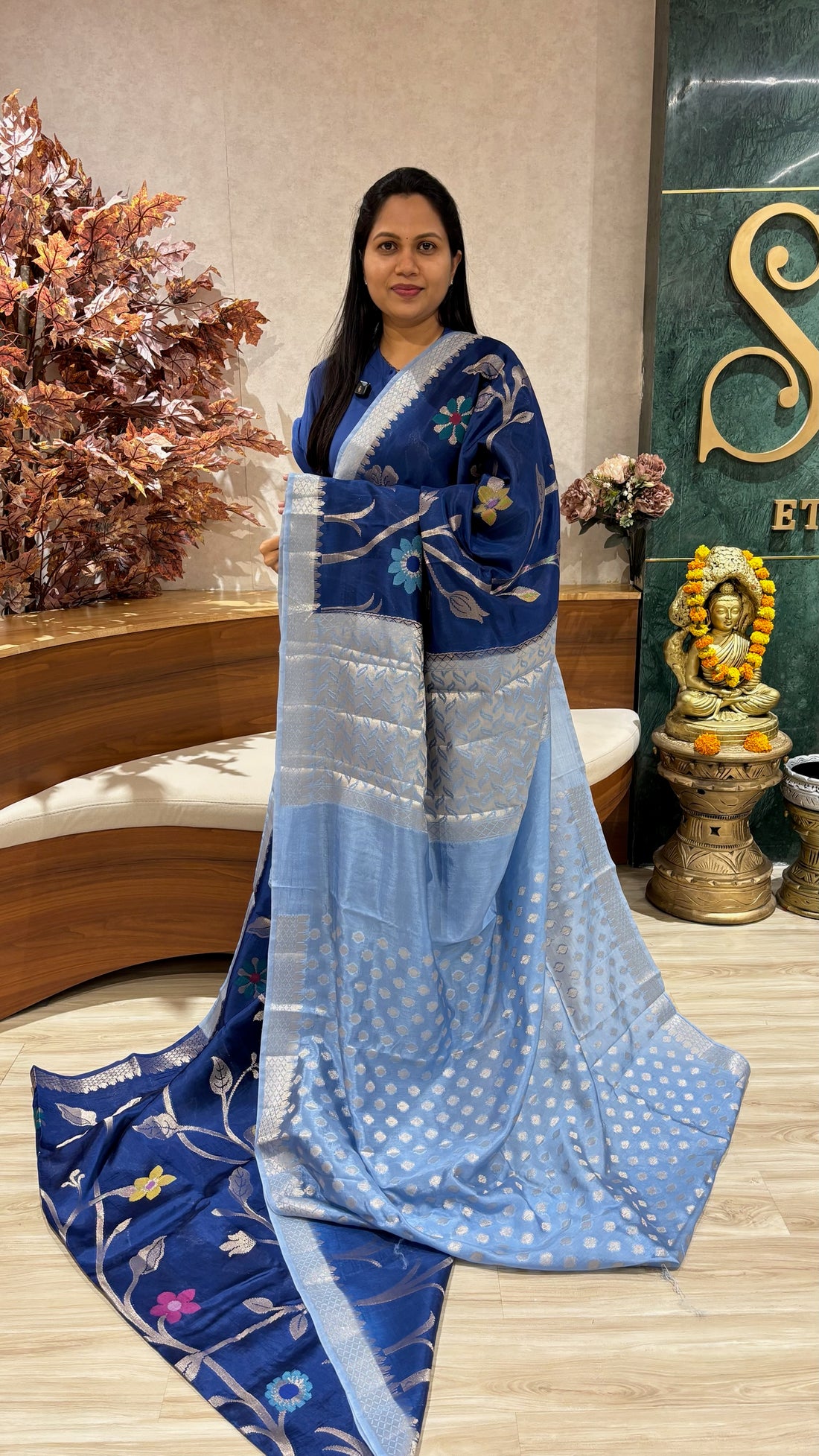 Banaras allover weaving