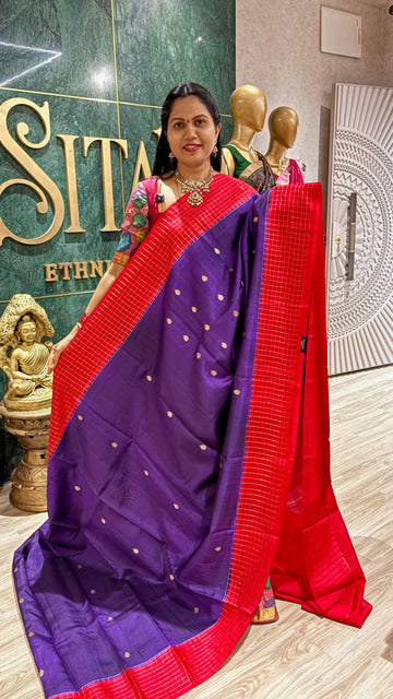 Pure handloom mango pattu