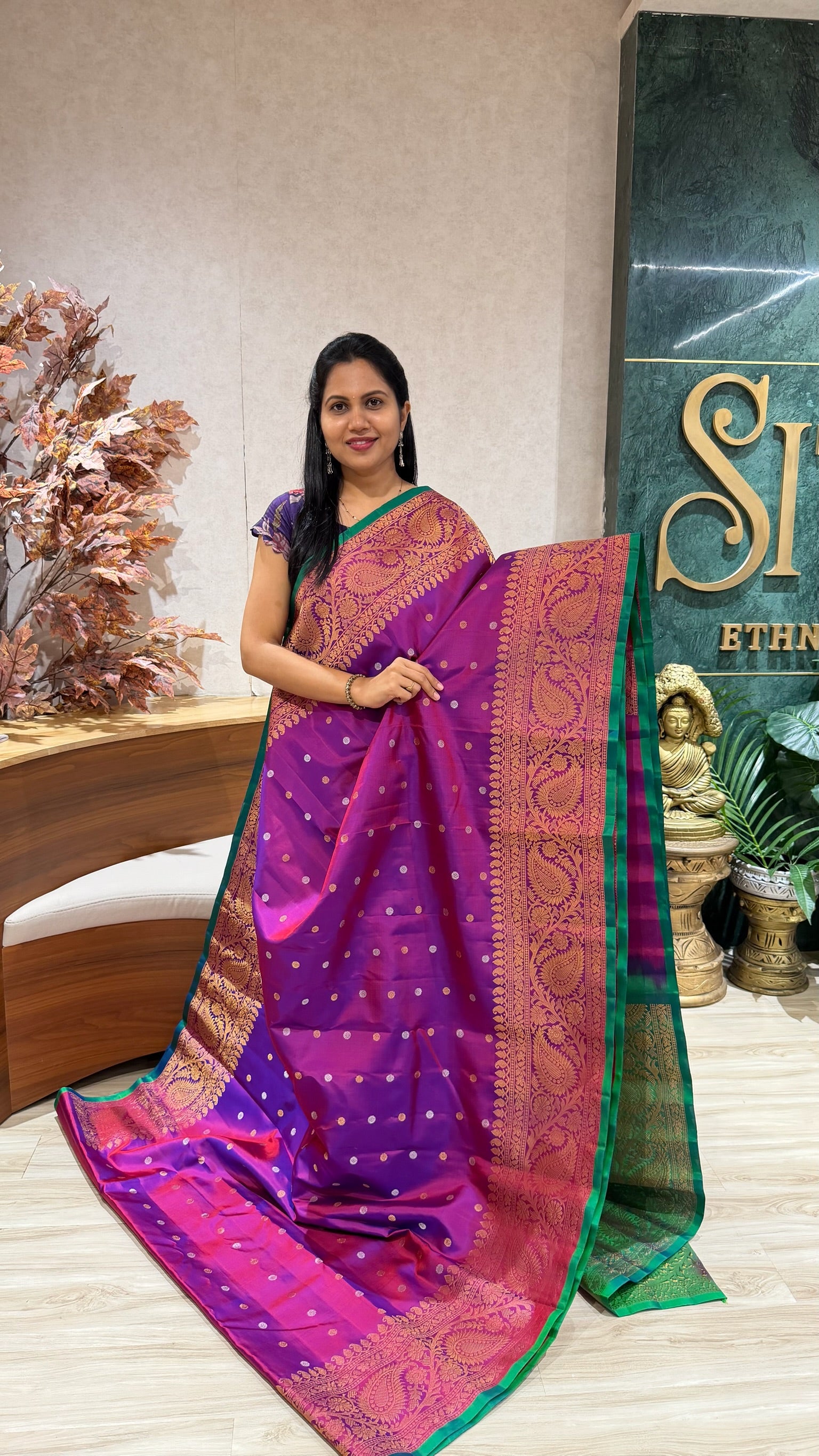 Handloom Gadwal pattu