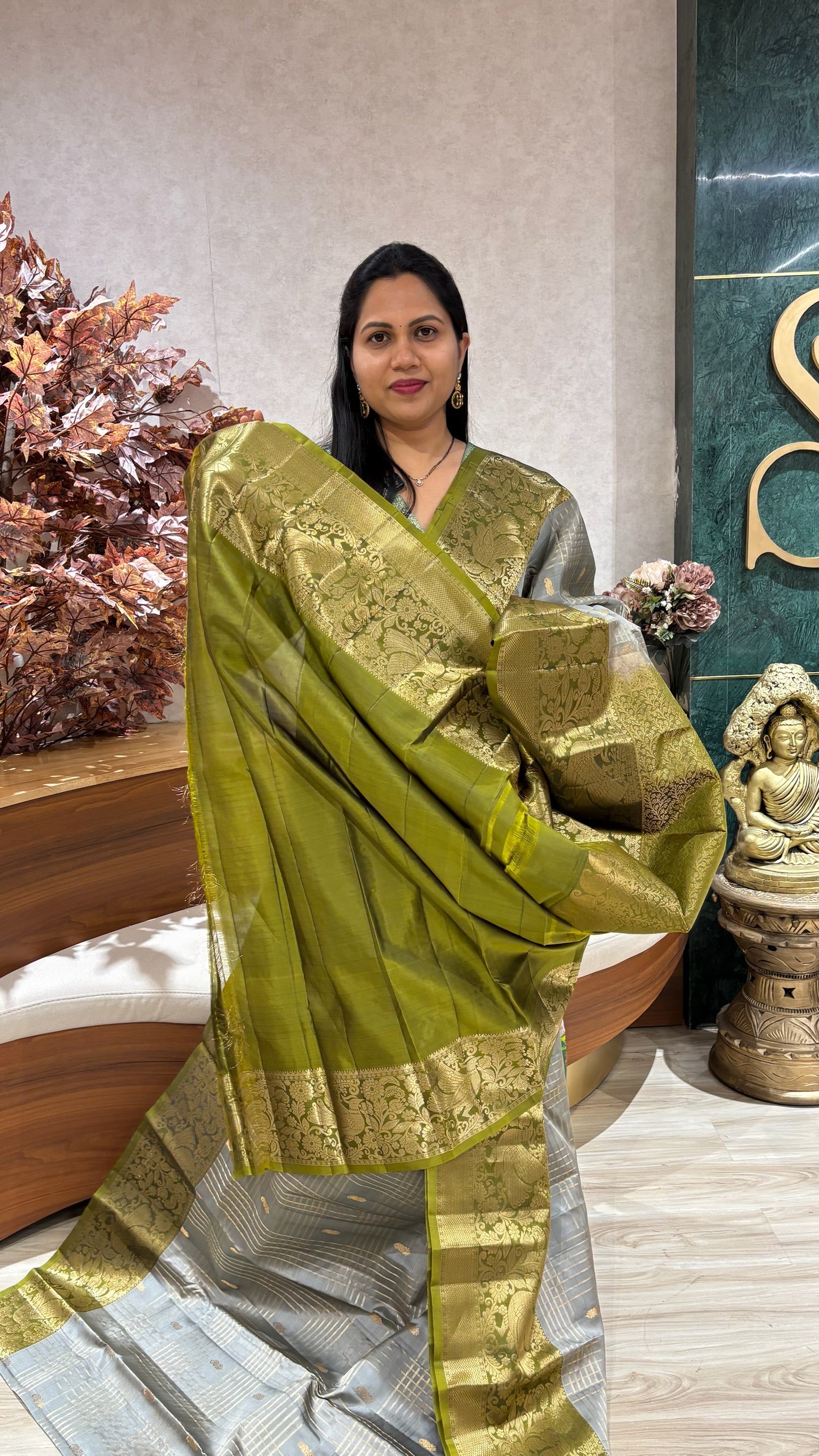 Vintage handloom kanchi pattu