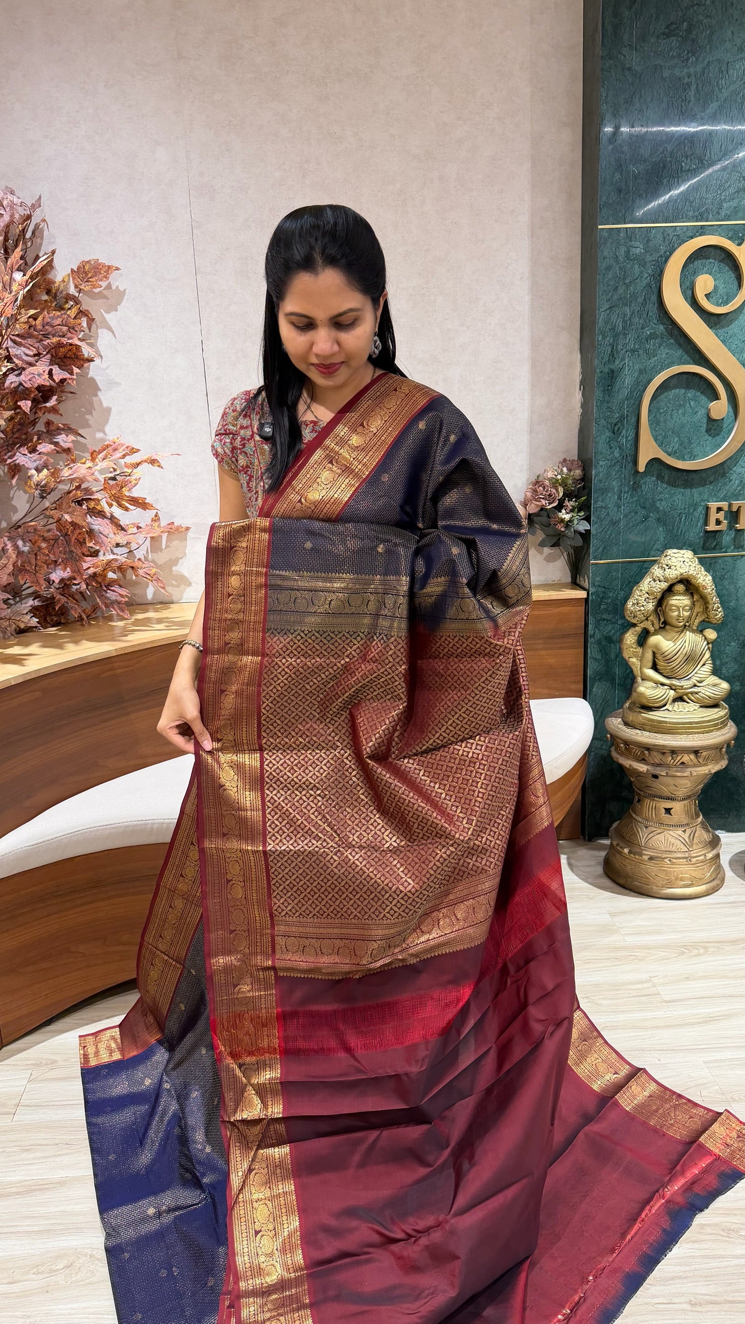 Lightweight vintage kanchi pattu
