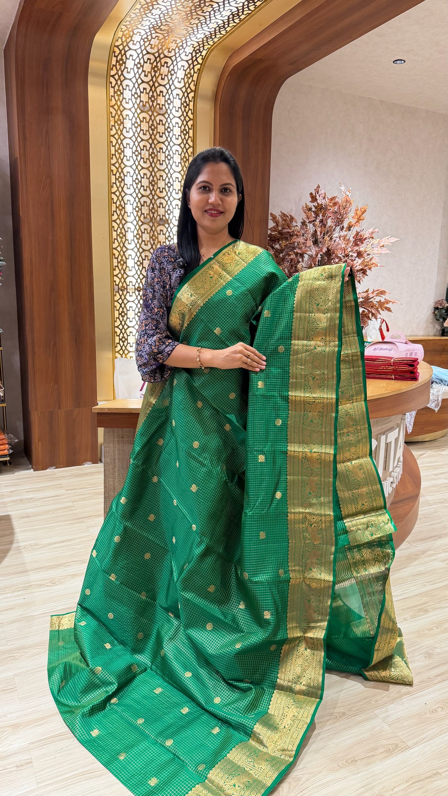 Light weight vintage kanchi