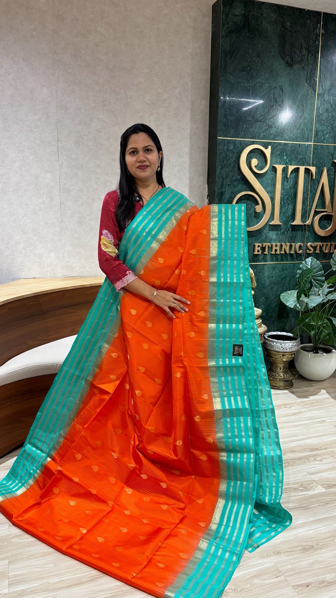 Light weight Kanchi pattu