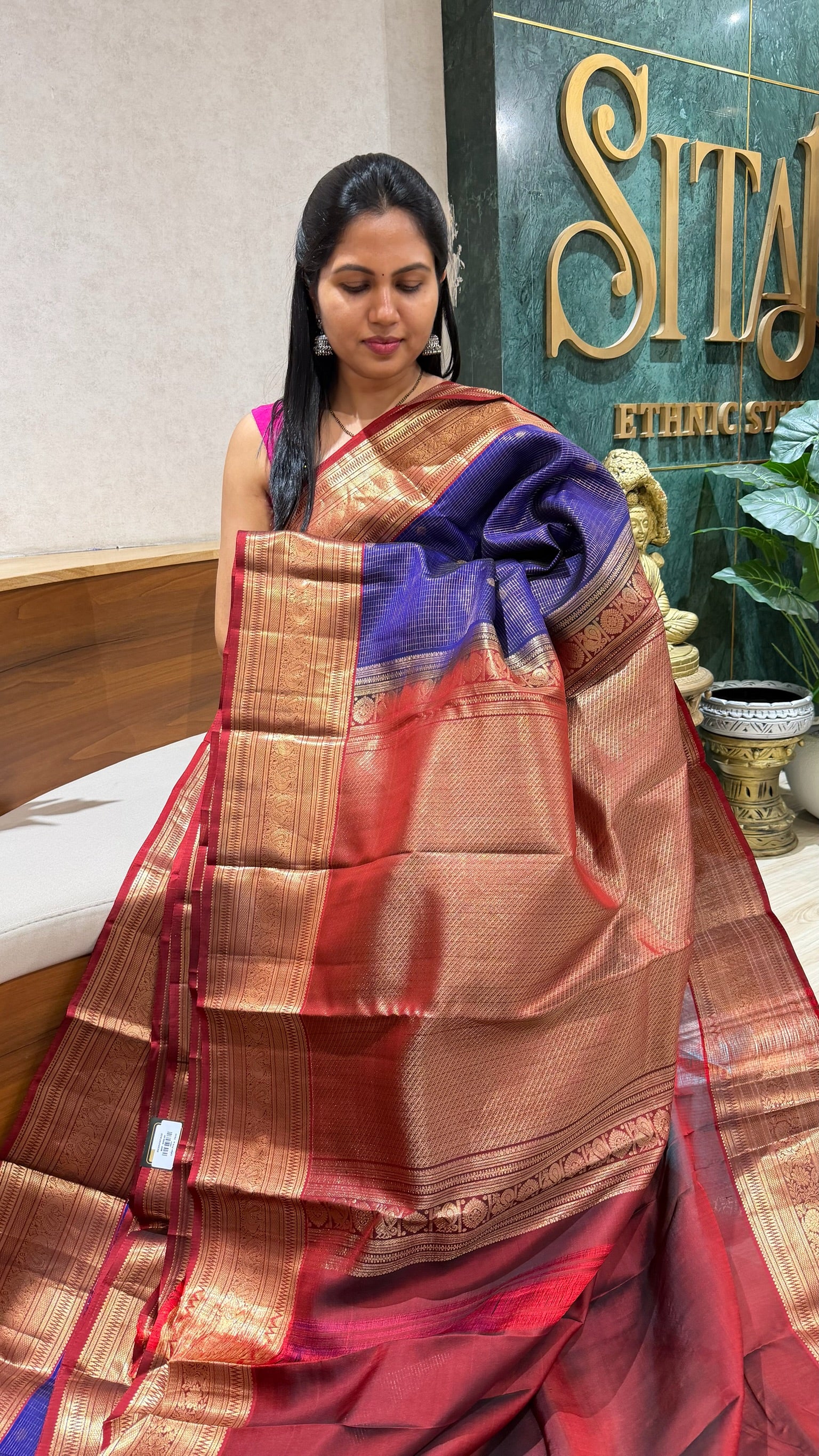 Light weight vintage Kanchi pattu
