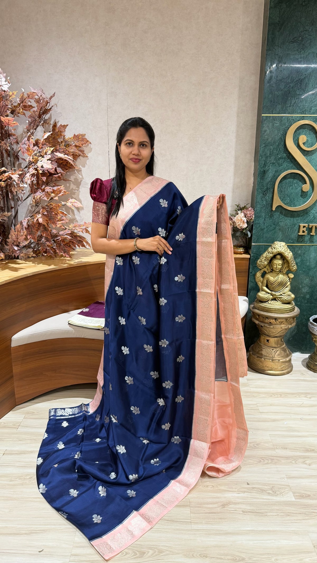 Kota mango silk border