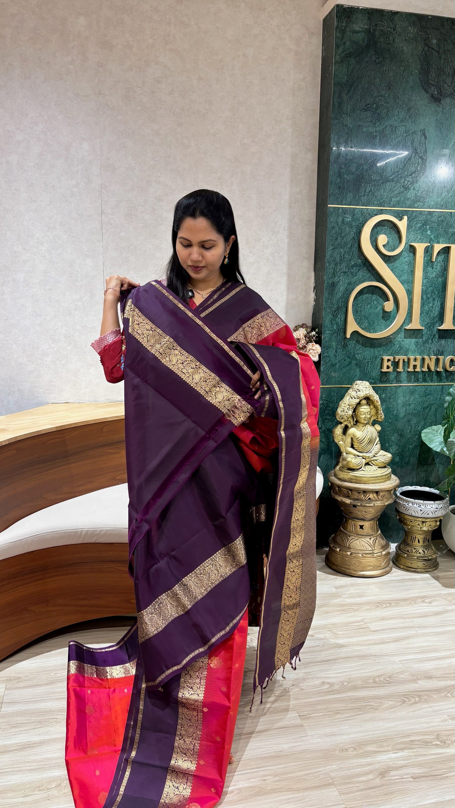 Light weight Kanchi pattu