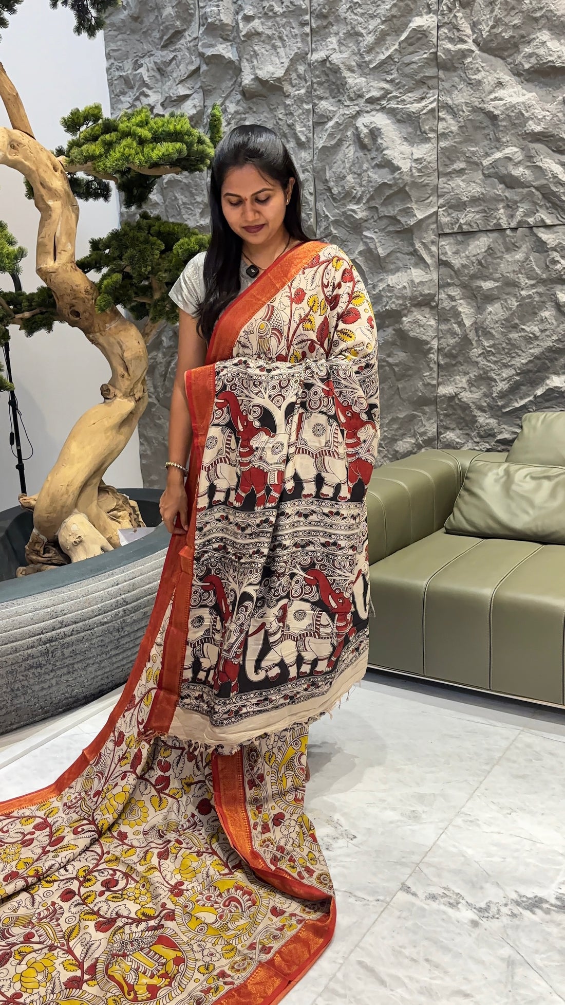 Mangalagiri silk nizam borders