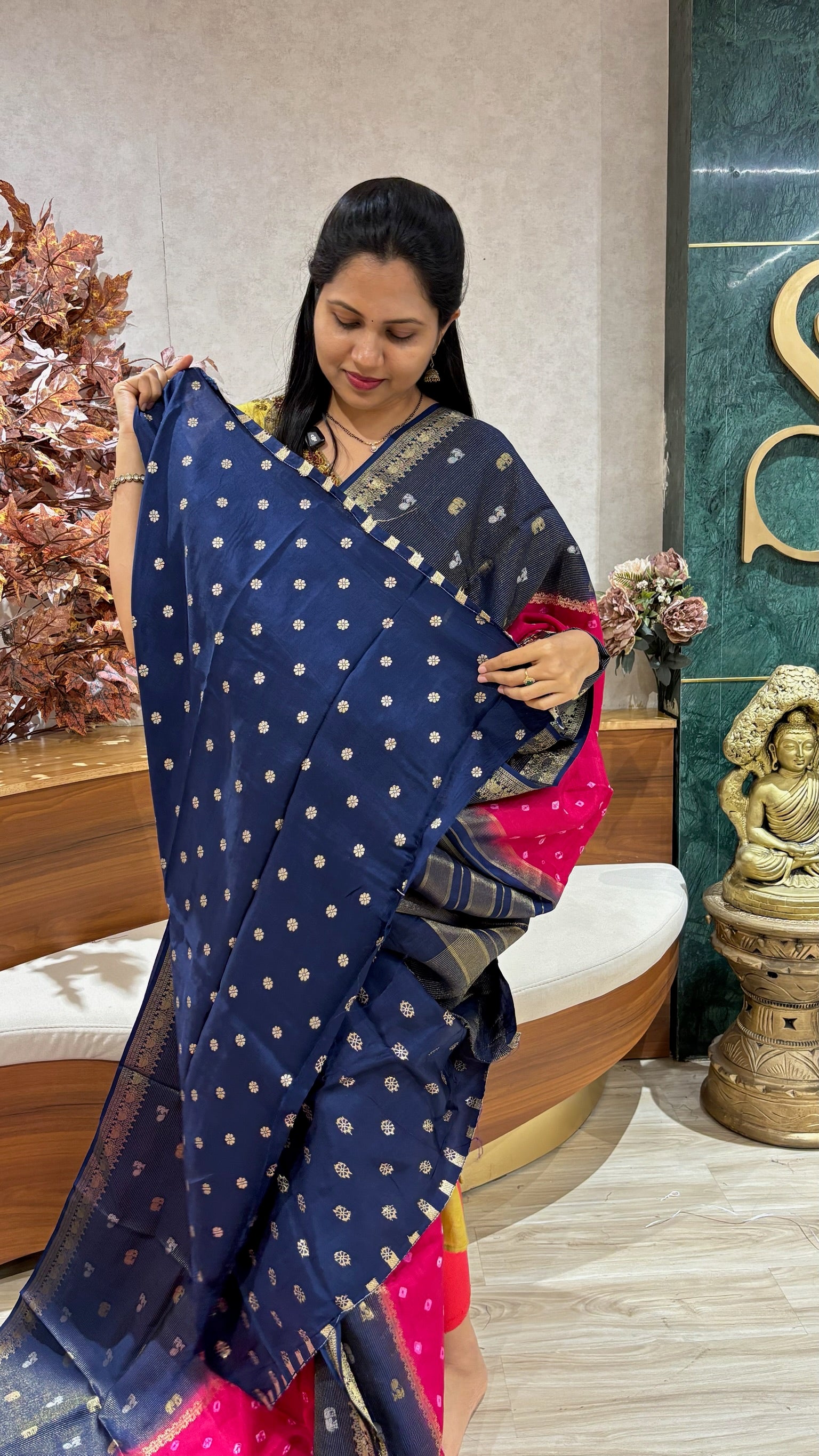Russian silk middle design