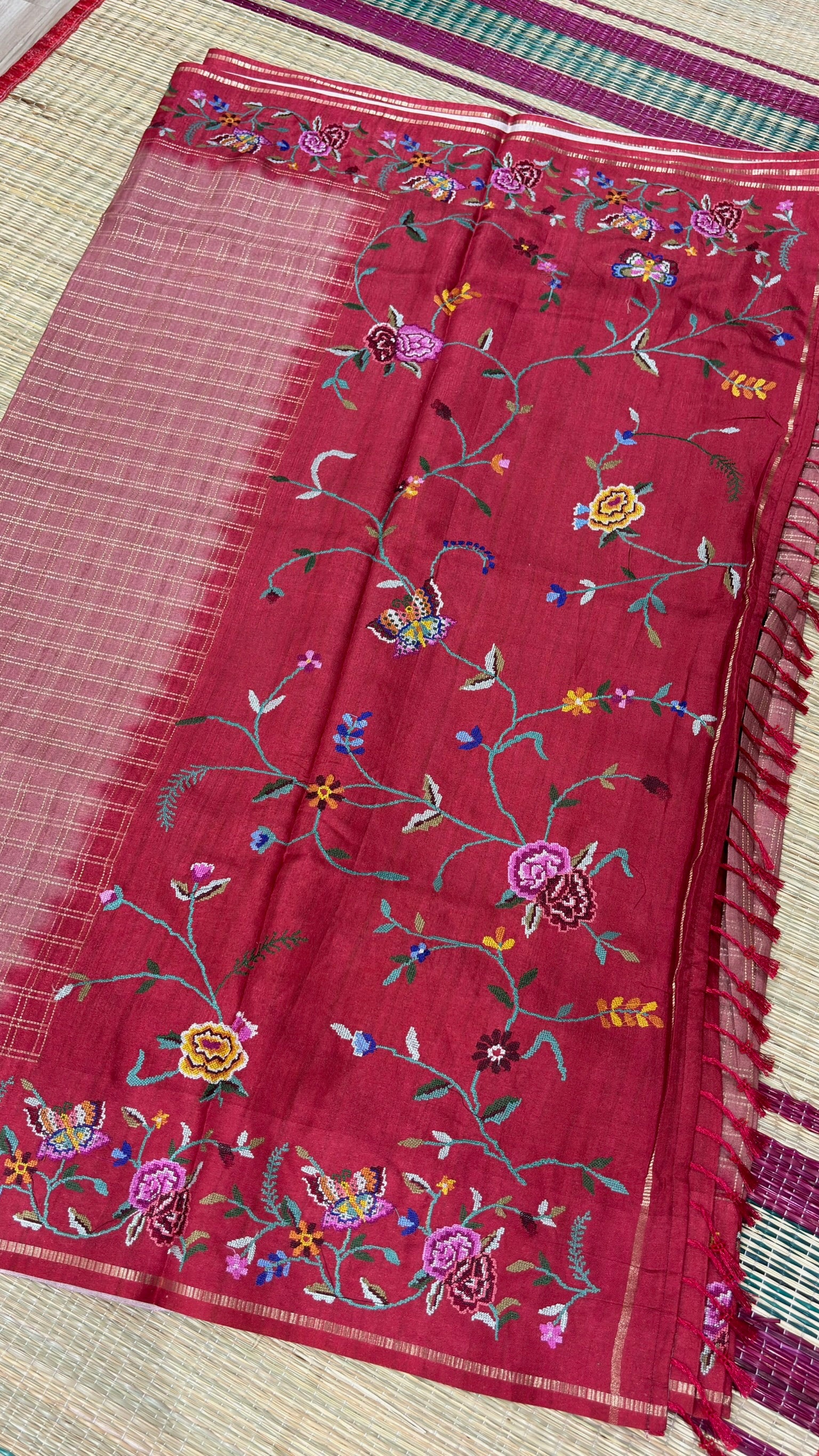 Tussar pettit work