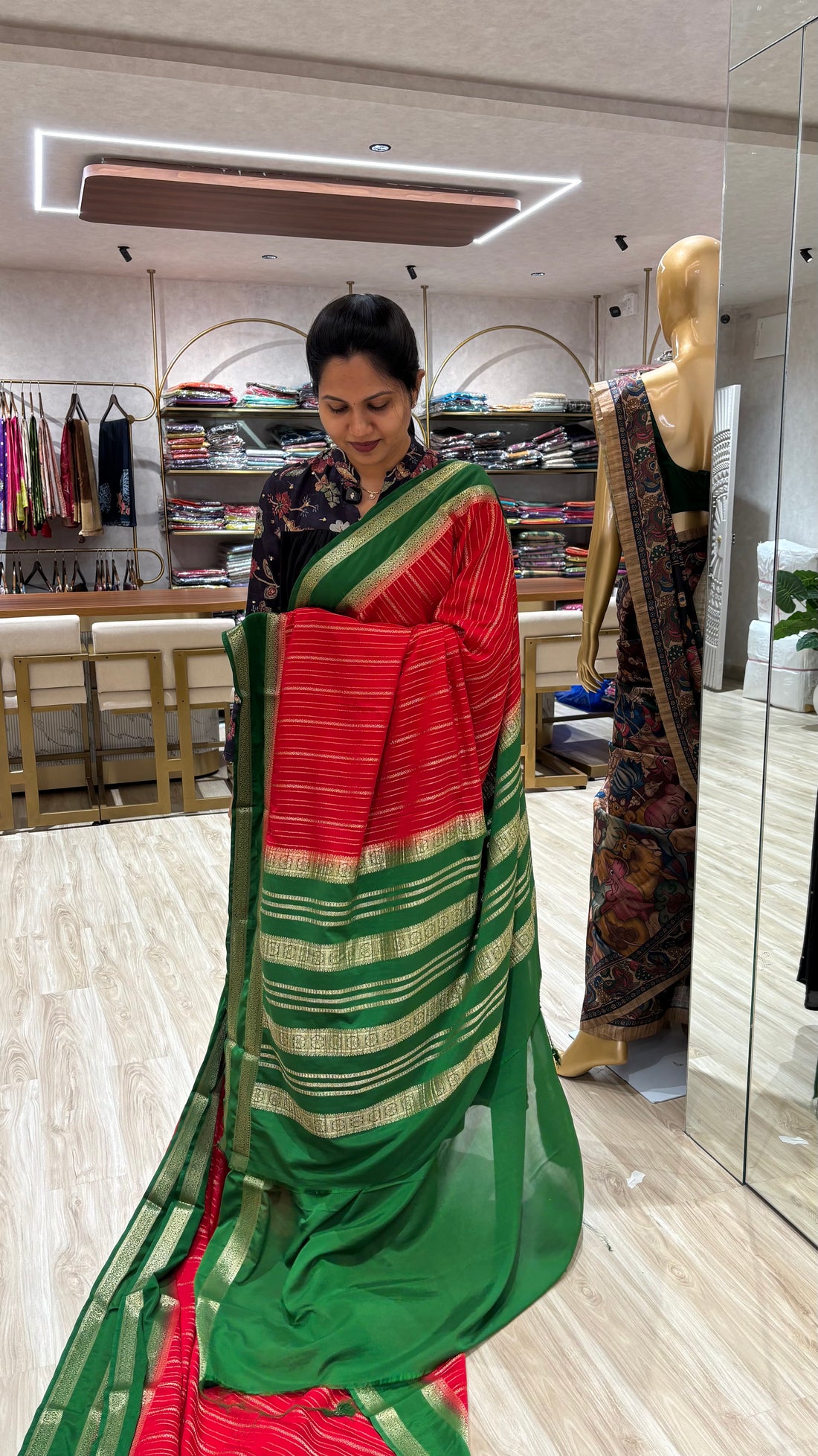 Fancy Mysore silk