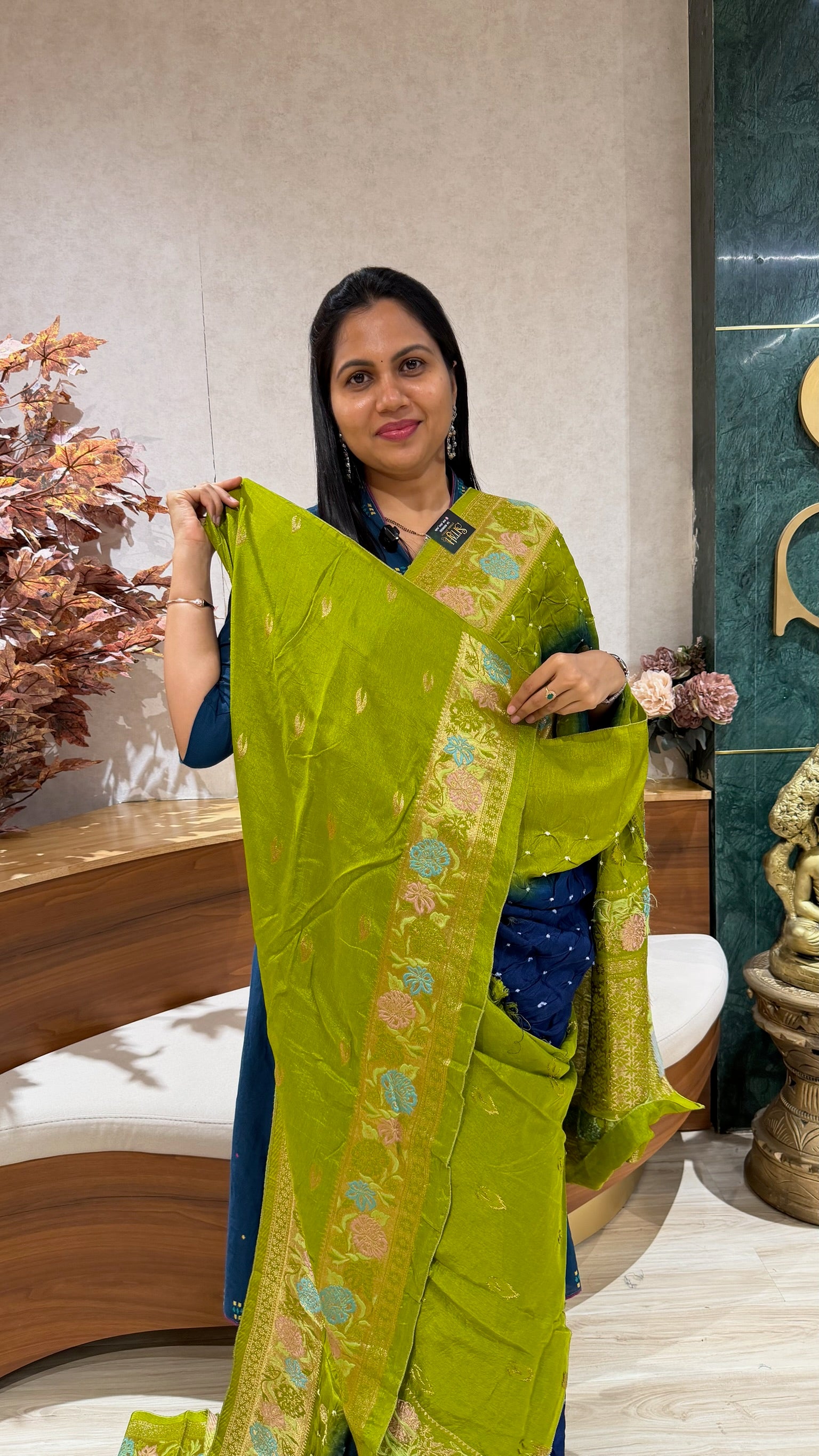 Crepe bandhini