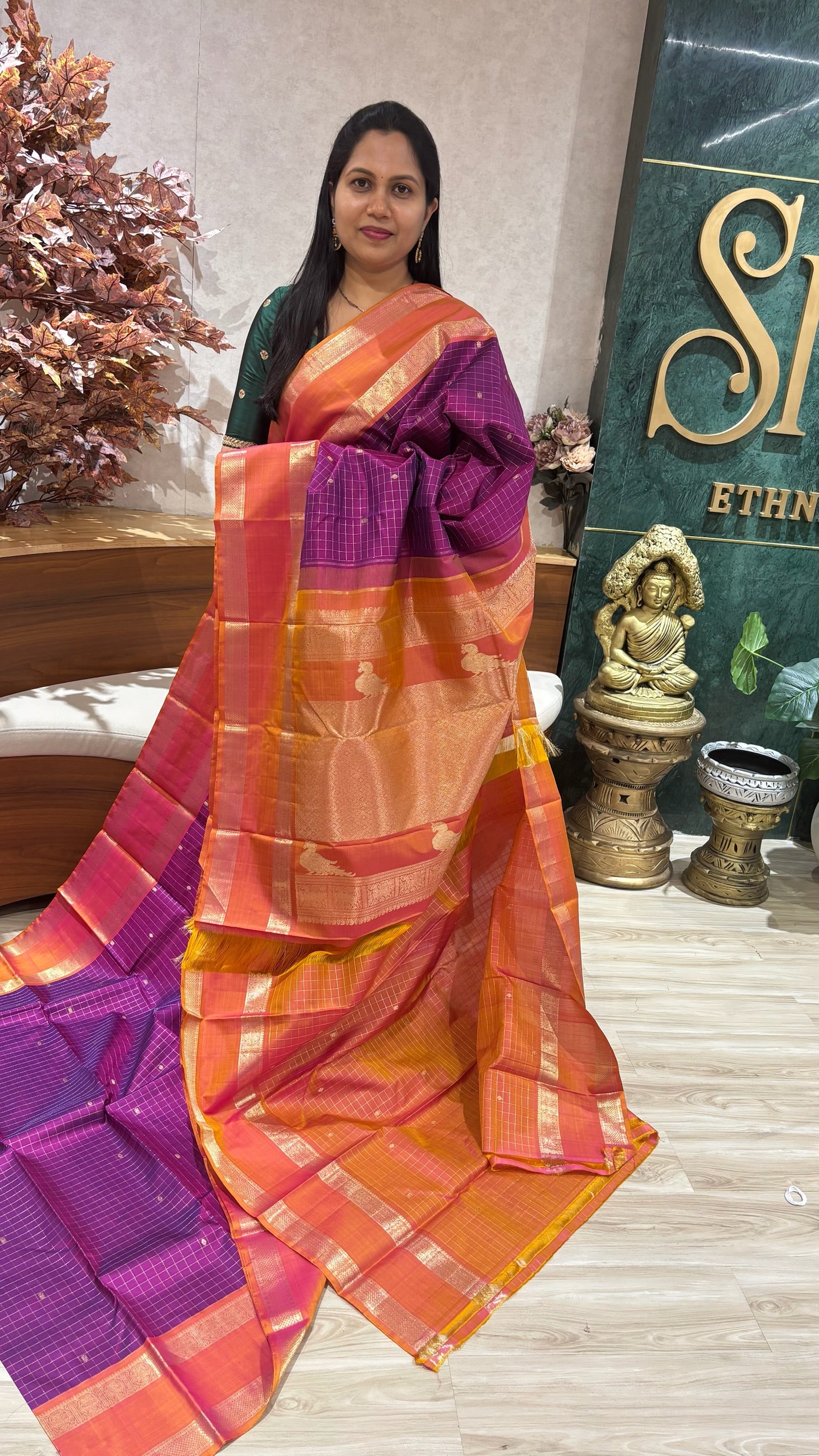Weavers sale kanchi pattu
