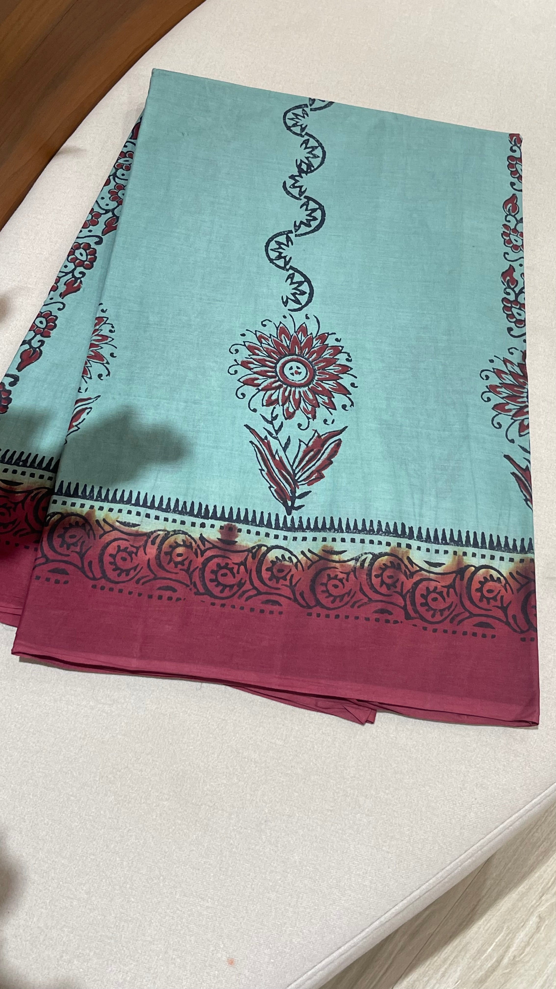 Summer cotton saree
