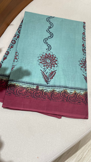 Summer cotton saree