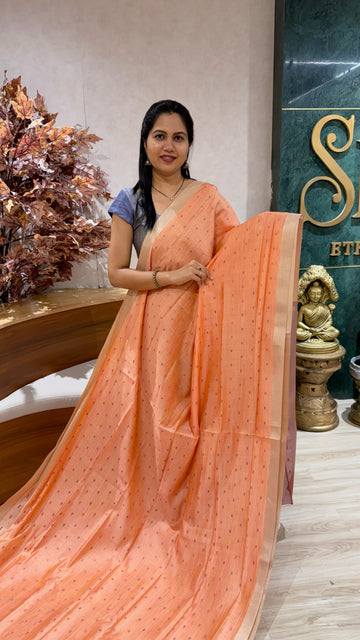 Cotton silk