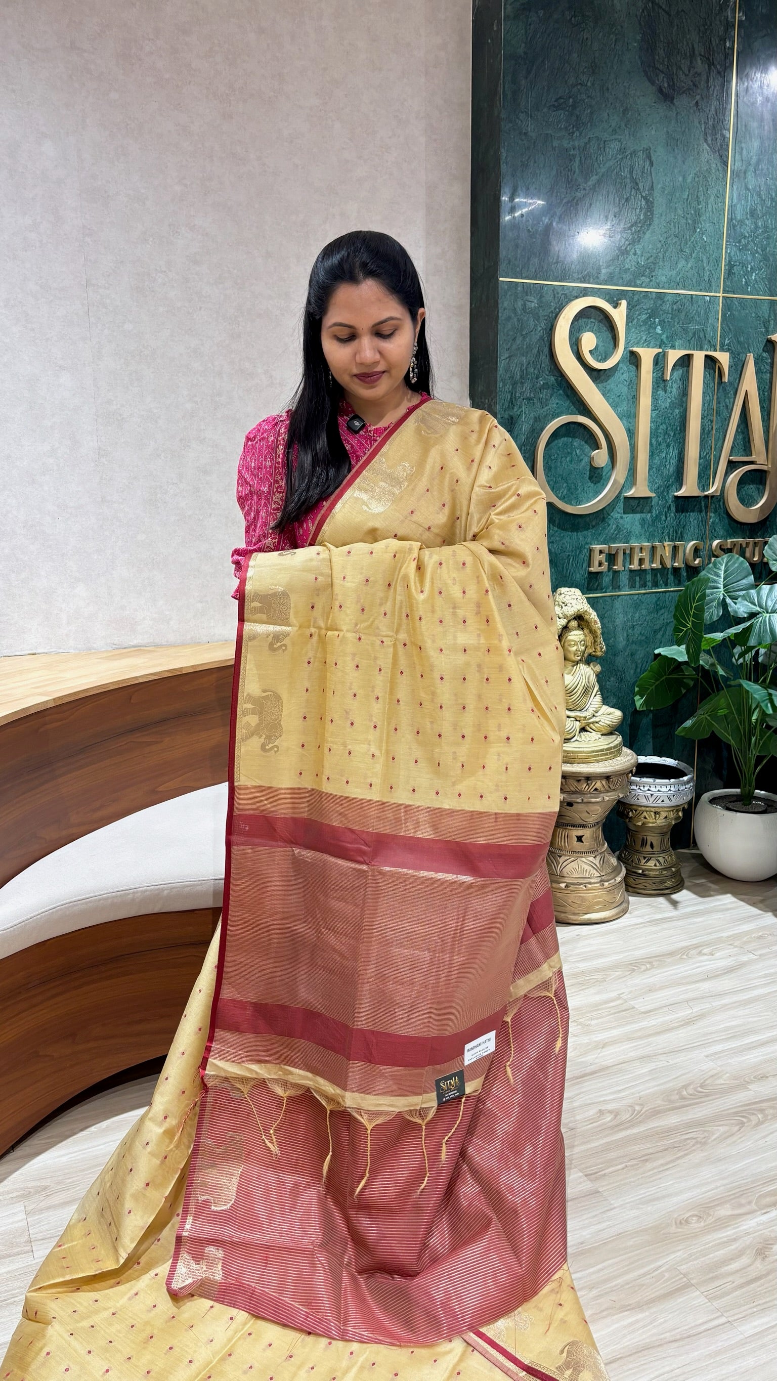 Tussar elephant cream