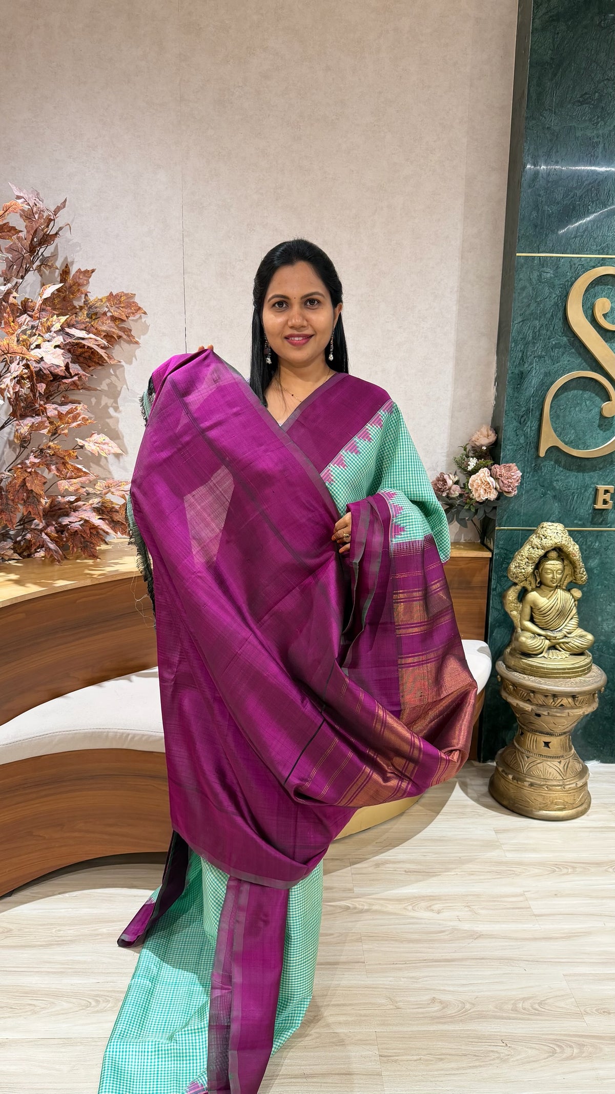 Handloom Gadwal pattu