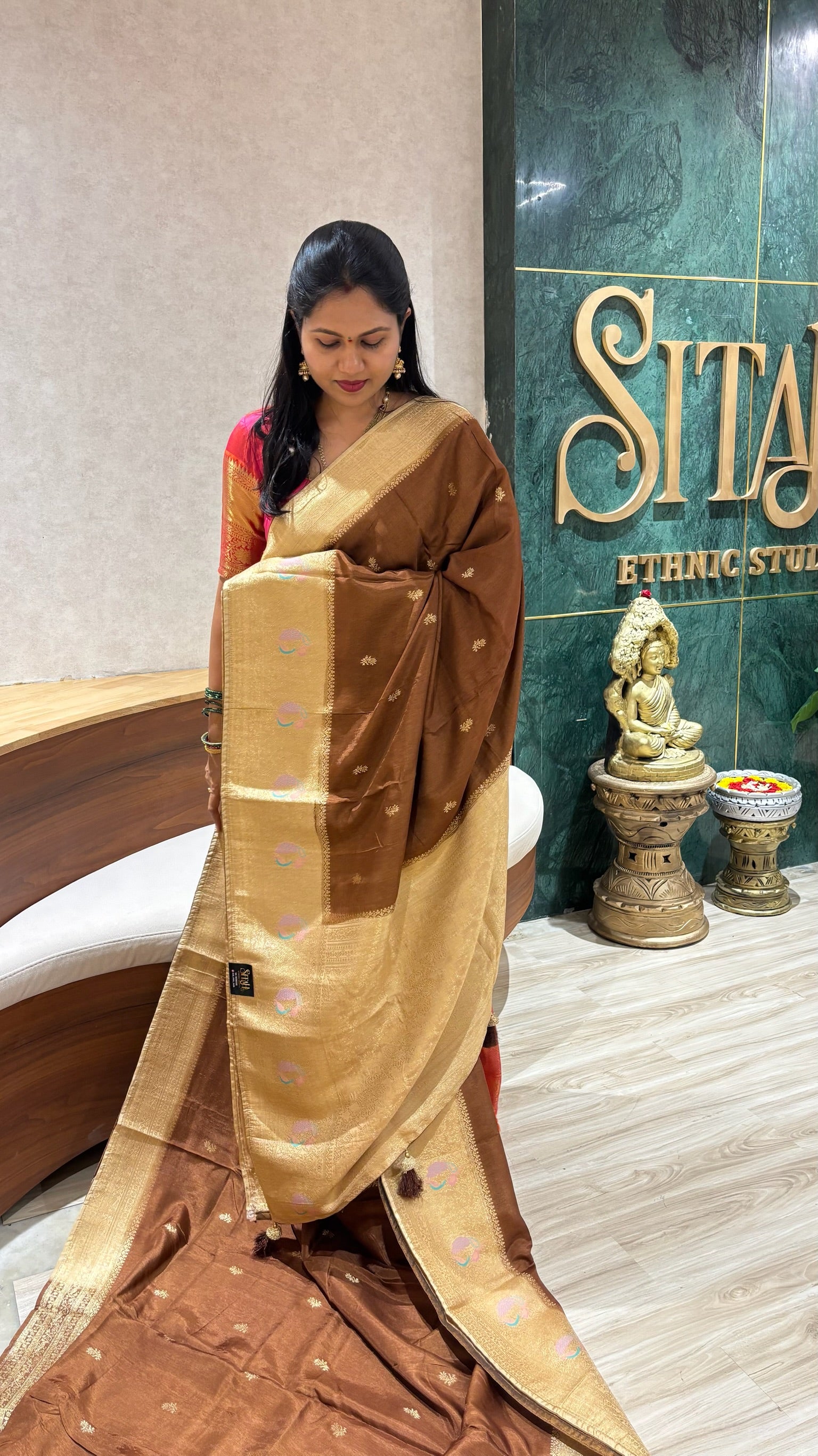 Tussar georgette