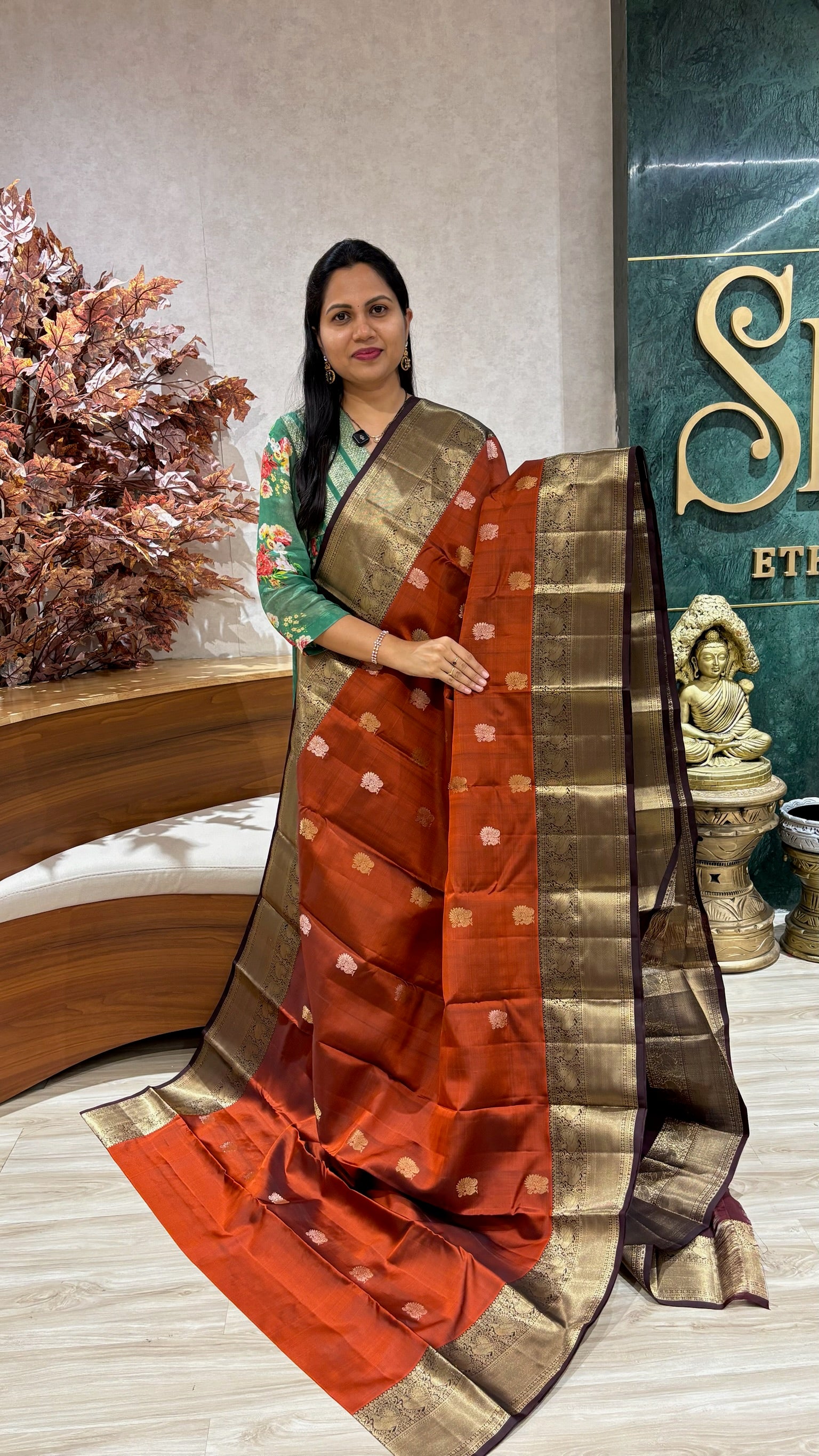 Vintage handloom kanchi pattu
