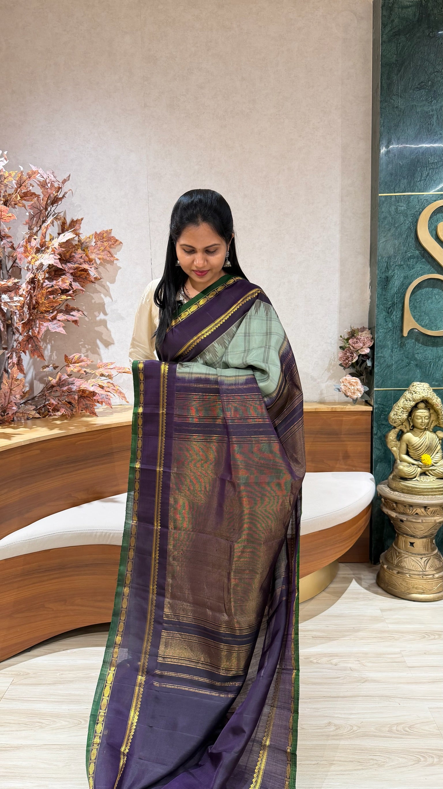 Handloom Gadwal pattu