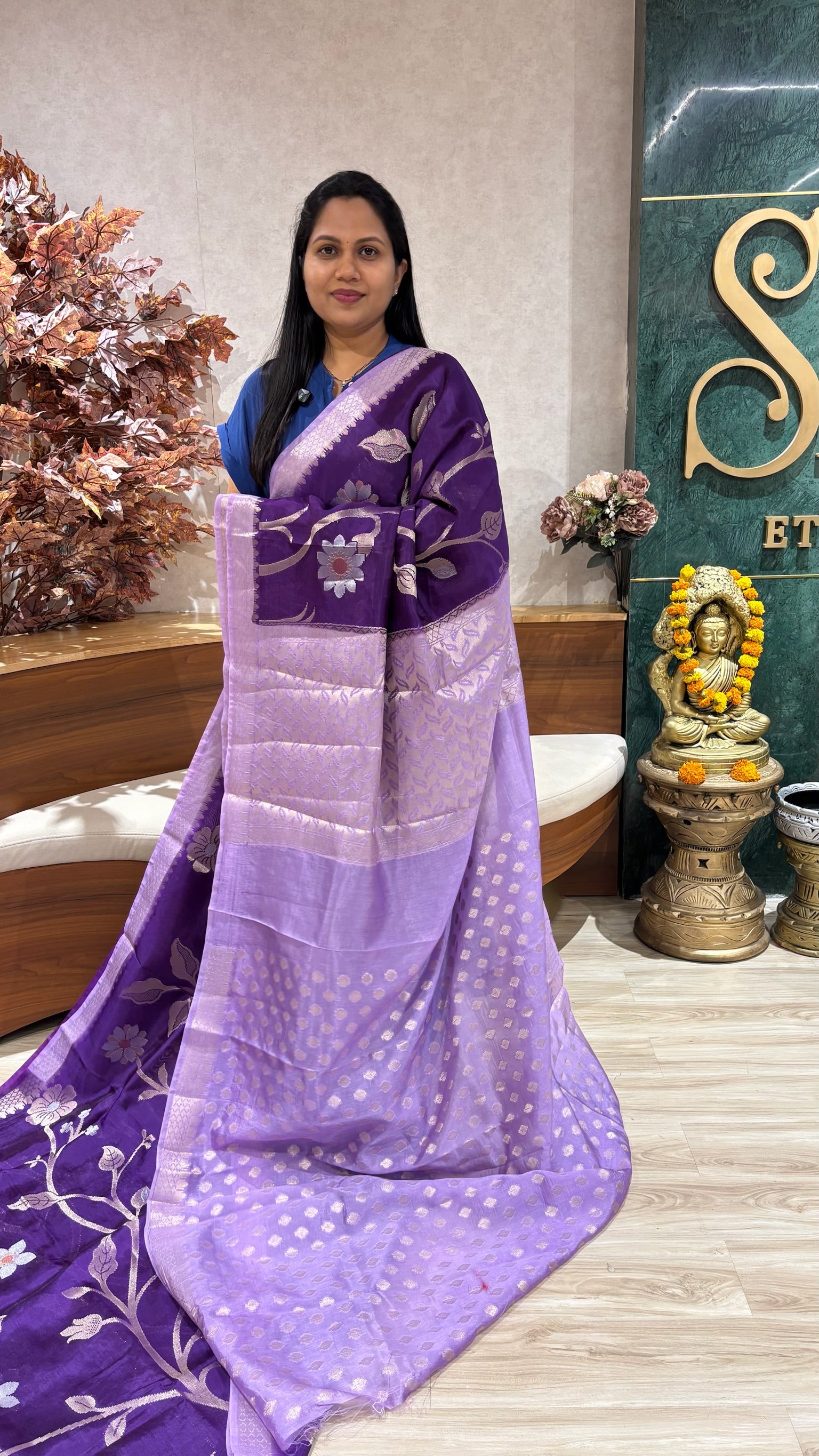 Banaras allover weaving