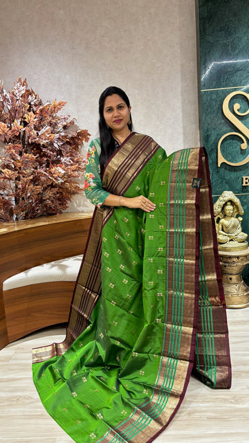 Vintage handloom kanchi pattu