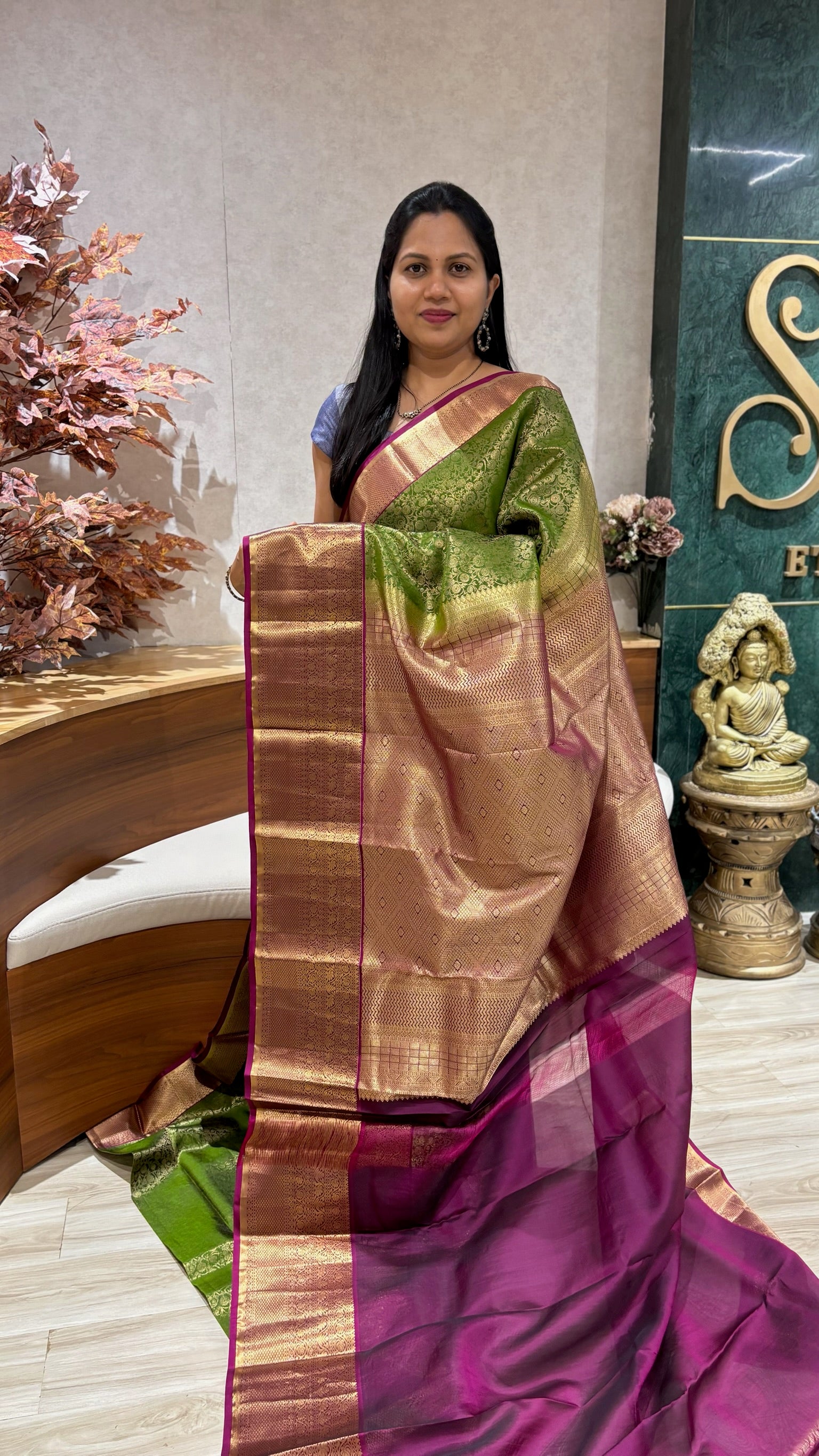 Kanchi pattu allover