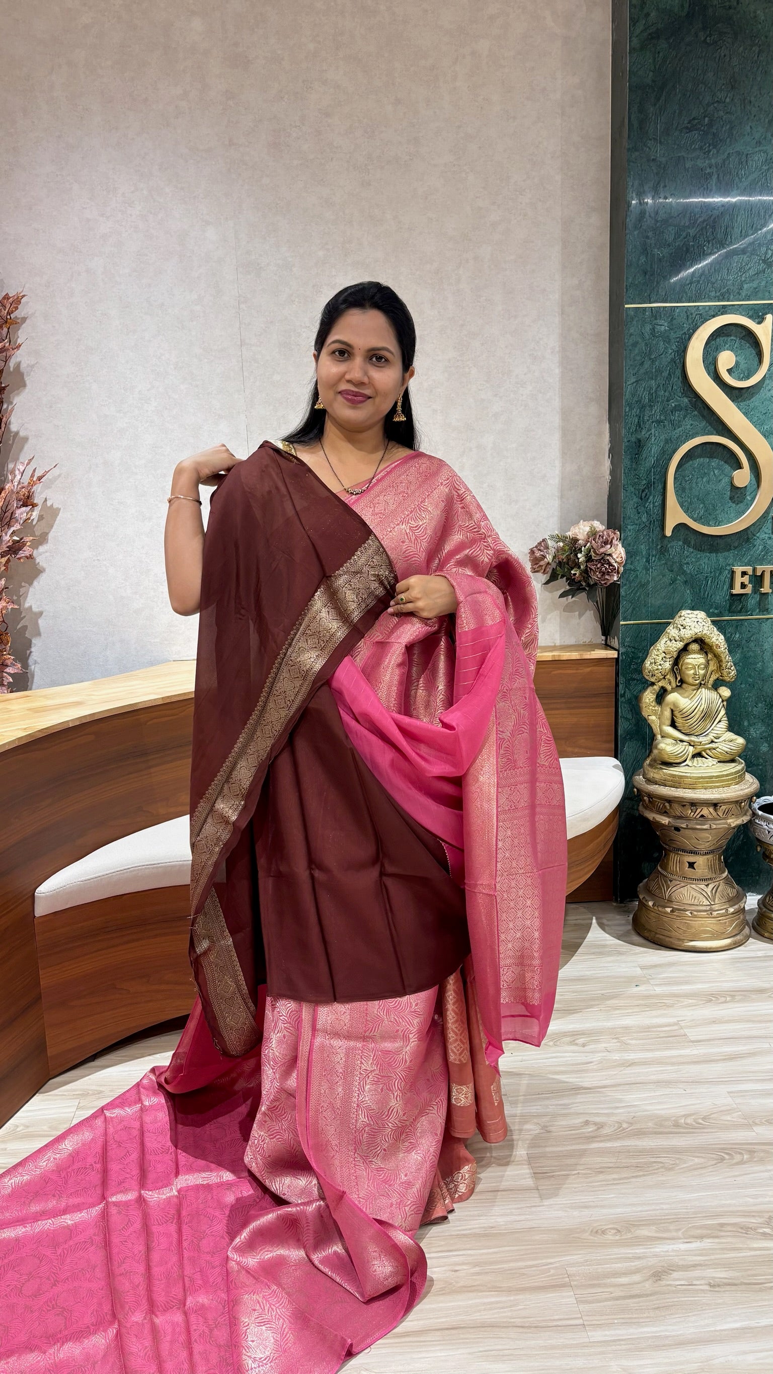 Crepe georgette all over