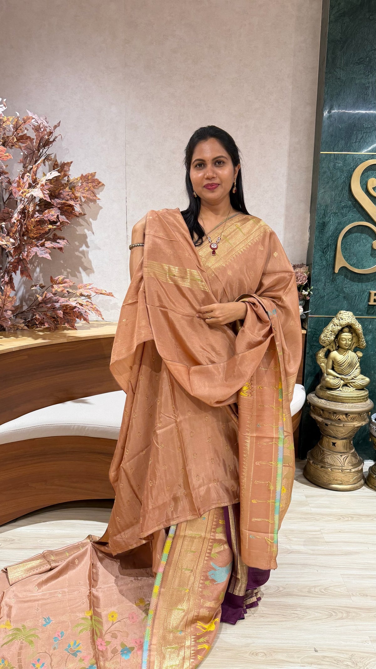 Russian silk jhamdhani
