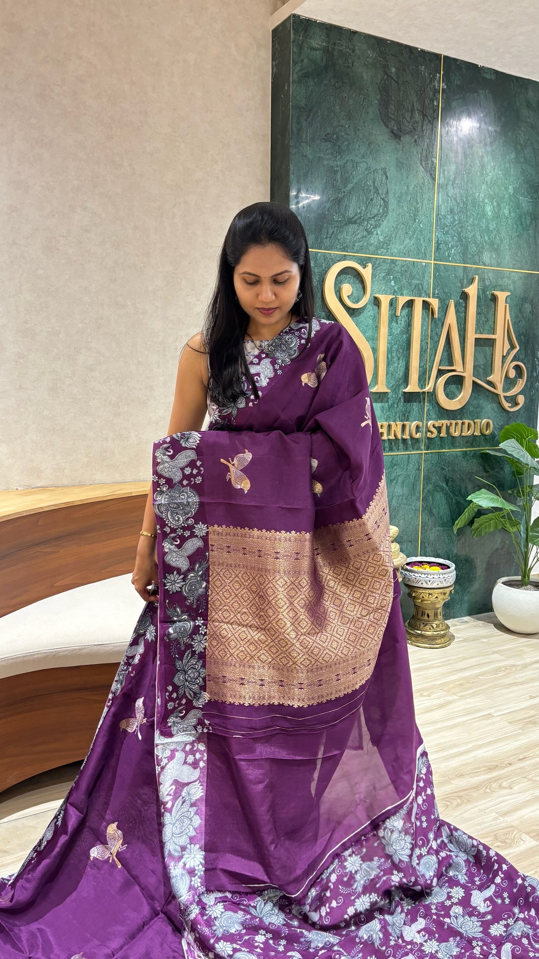 Viscose mashru wine