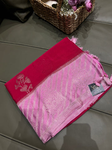 Georgette pink