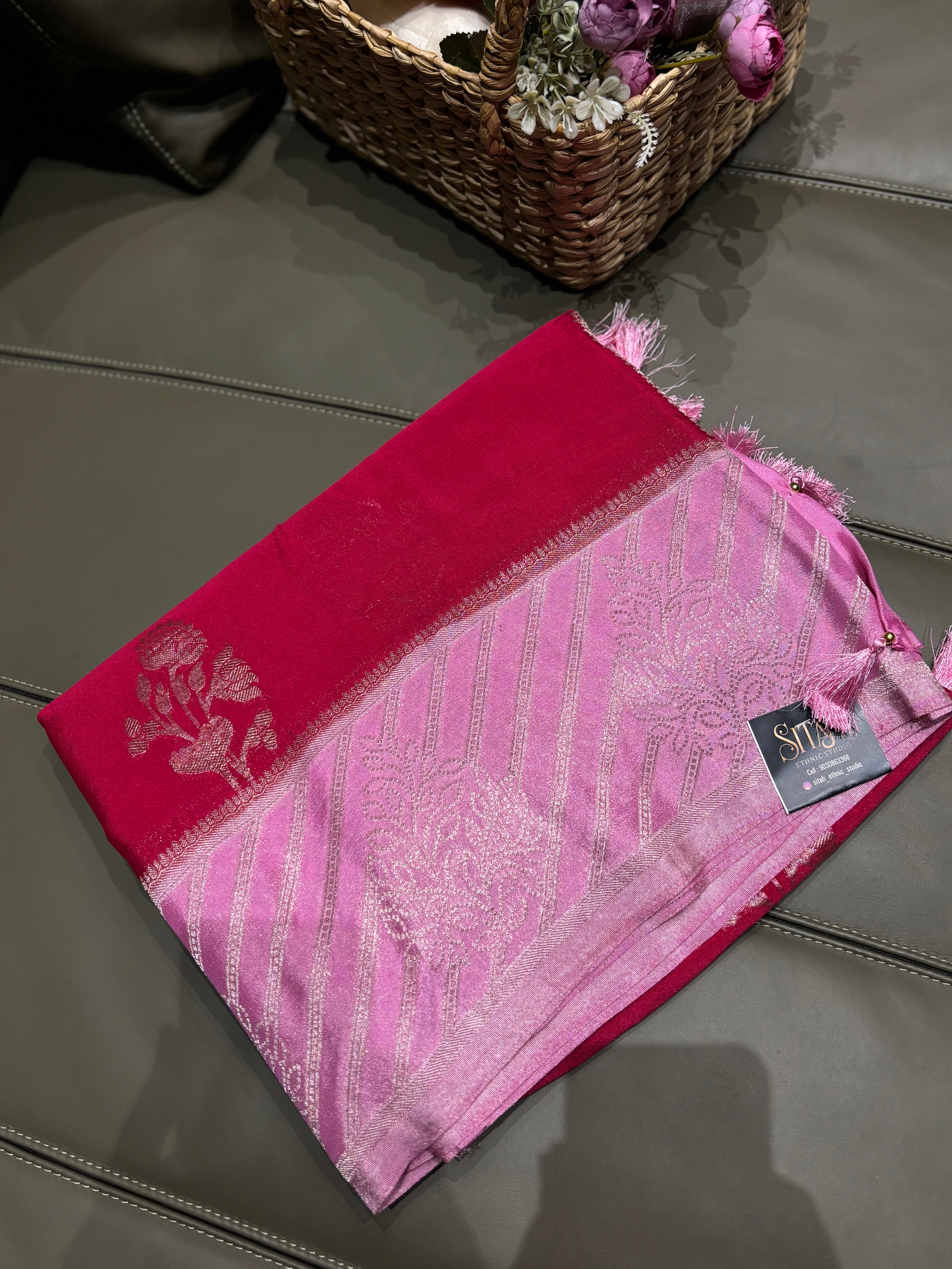 Georgette pink