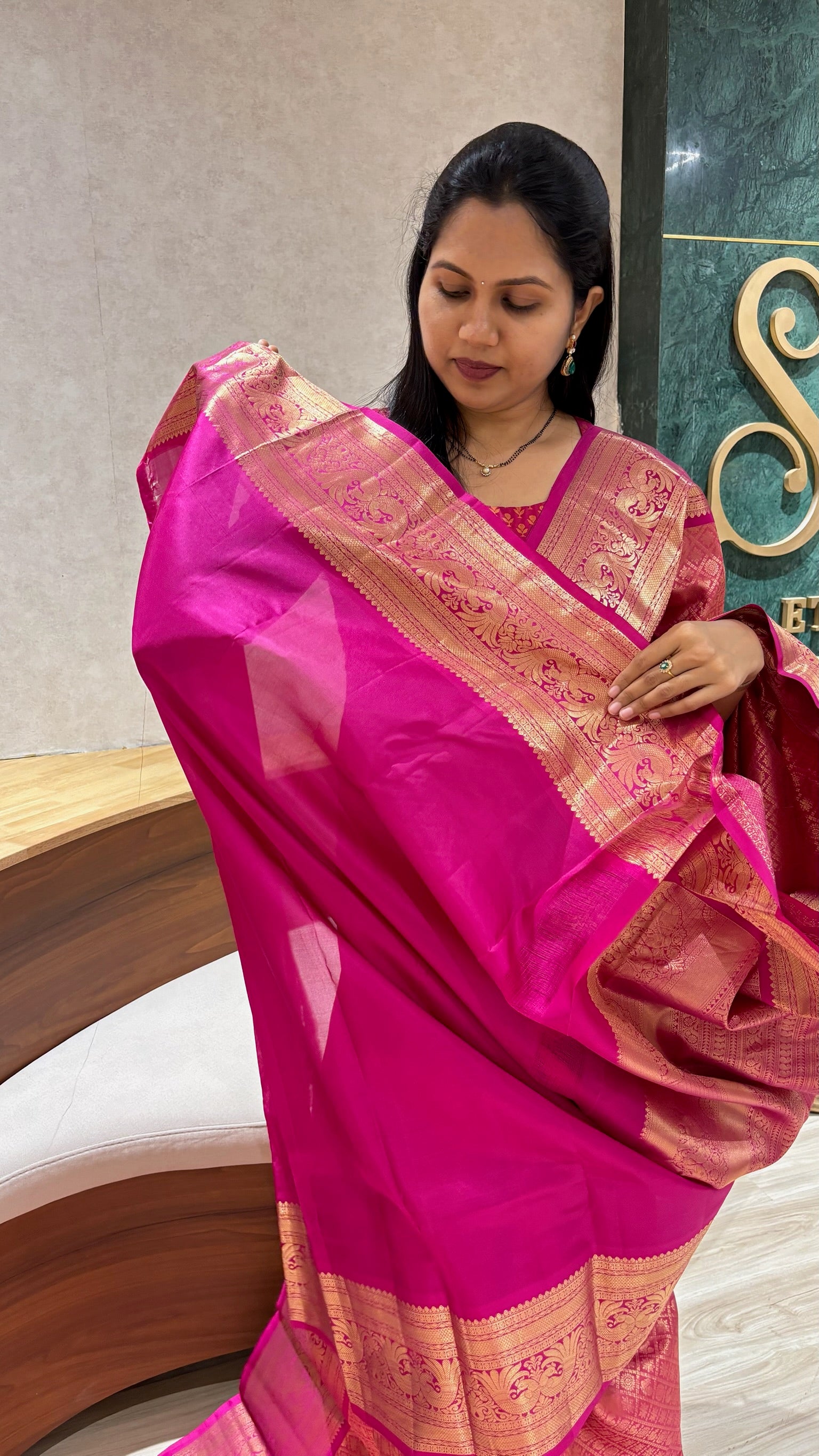 Handloom kanchi light weight