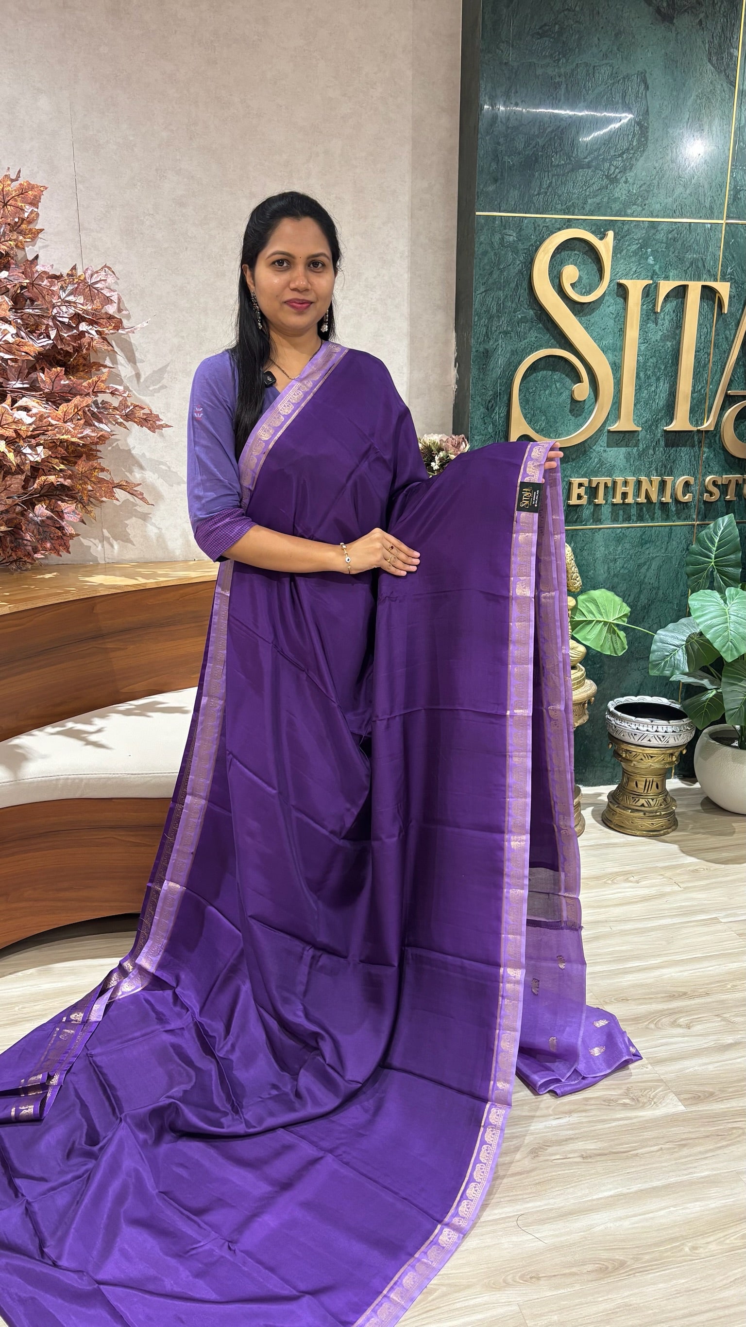 Fancy mysore silk