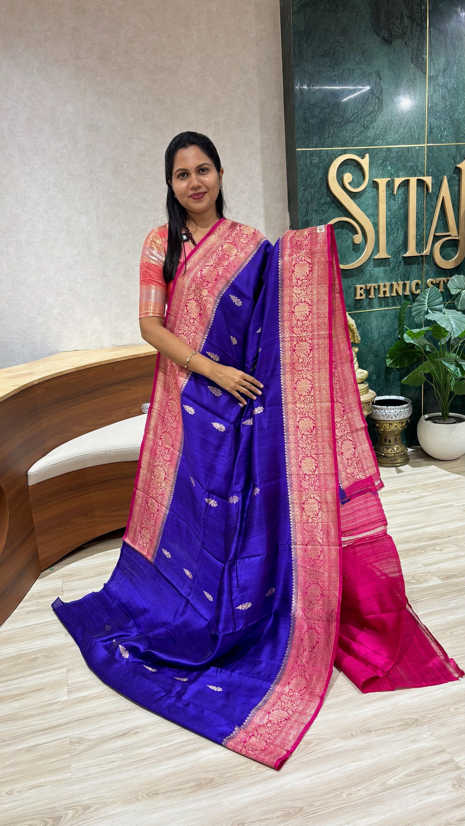 Handloom rawsilk pattu