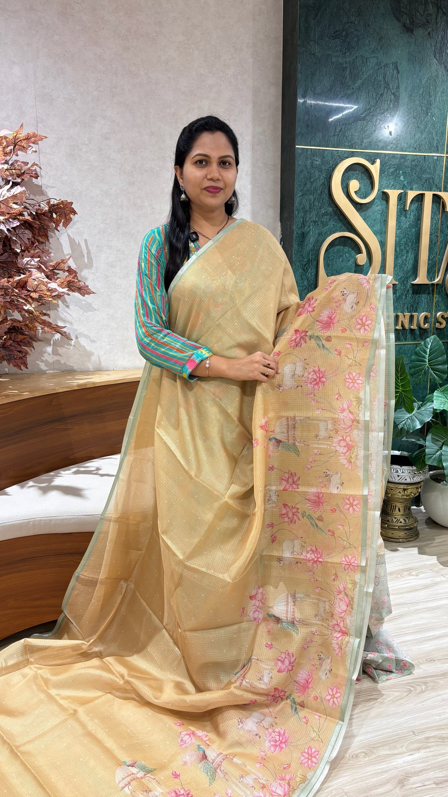 Fancy silk kota