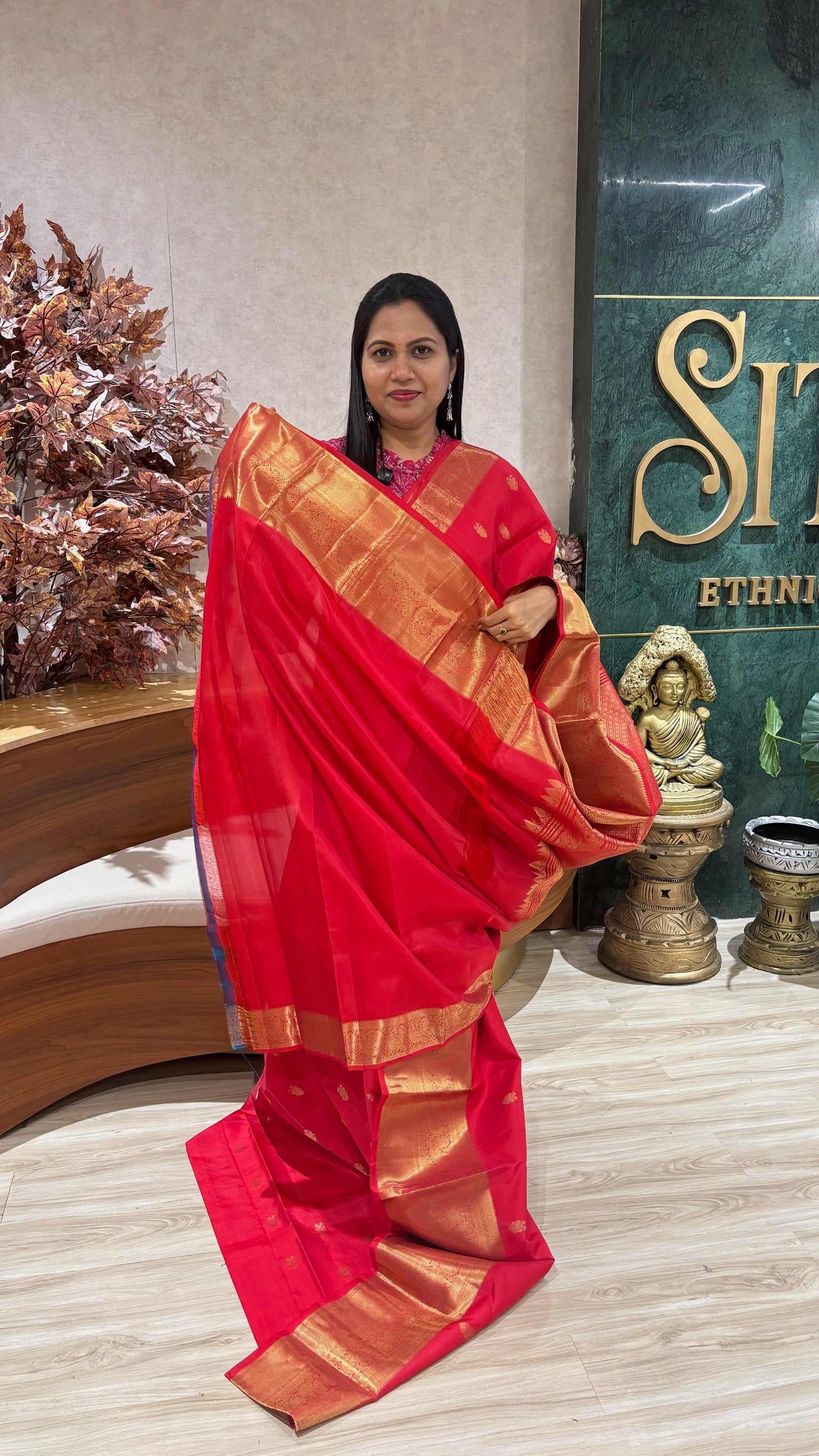 Lightweight Handloom Kanchi pattu