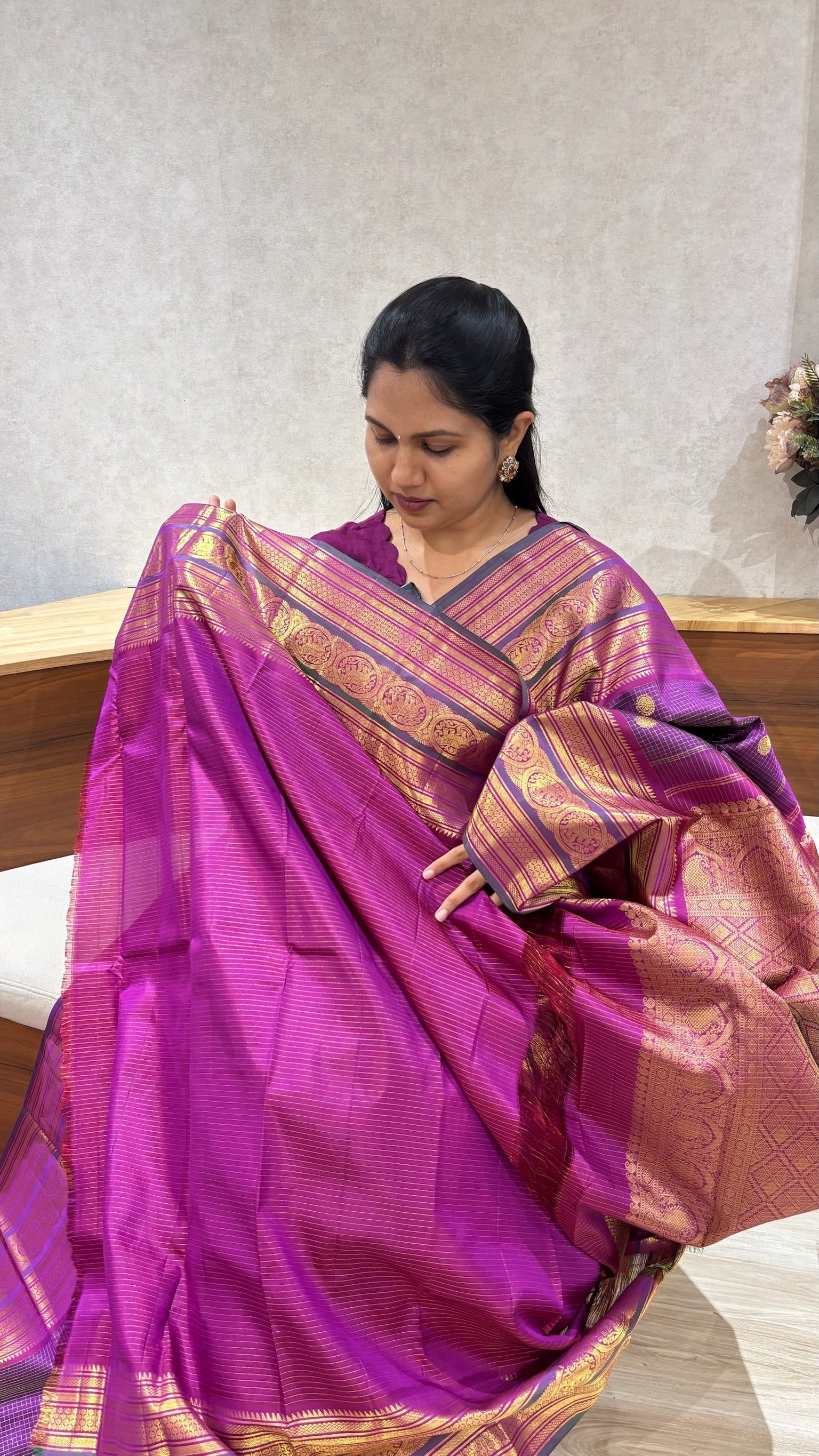 Handloom kanchi pattu