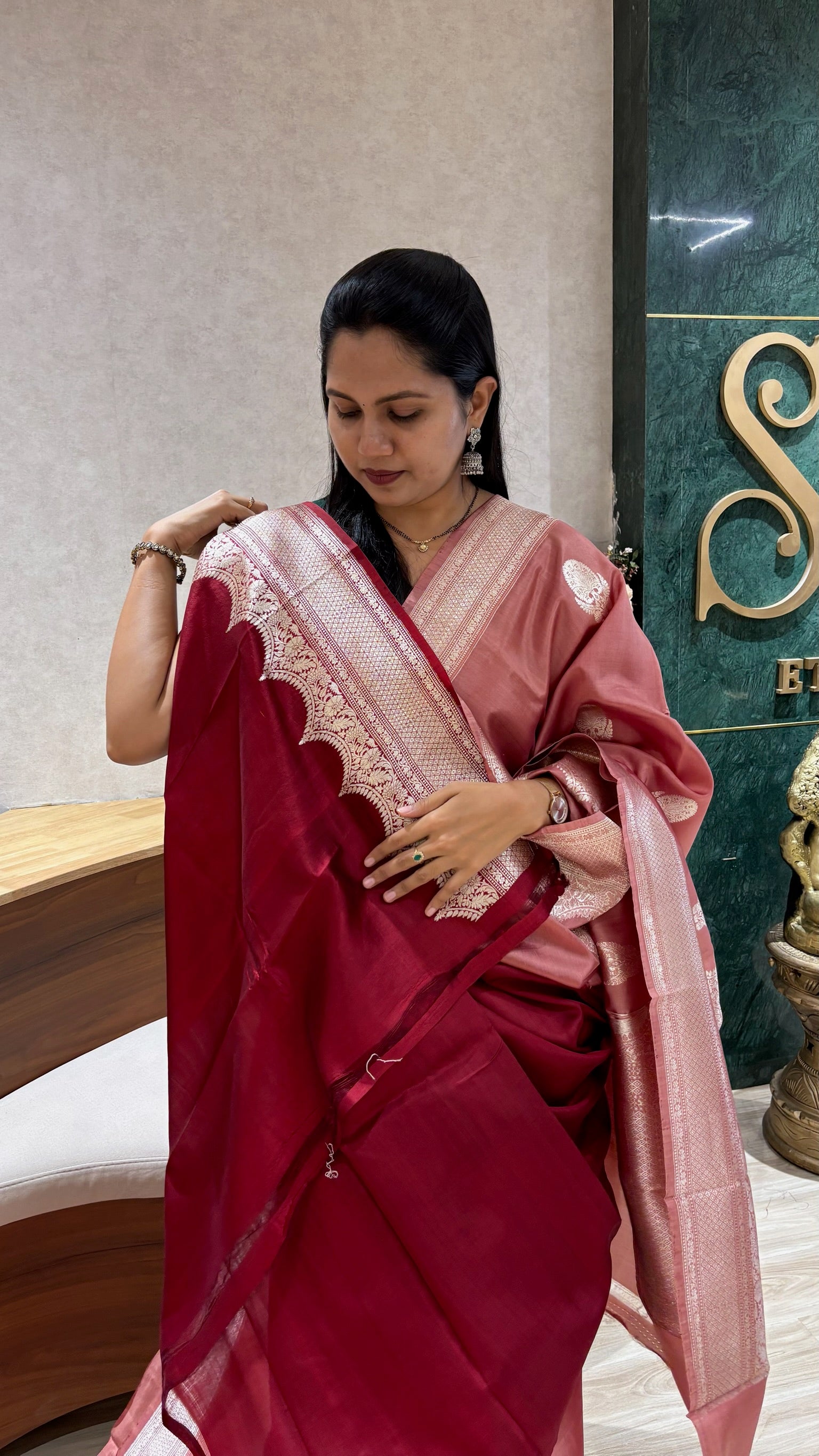 Handloom mango pattu