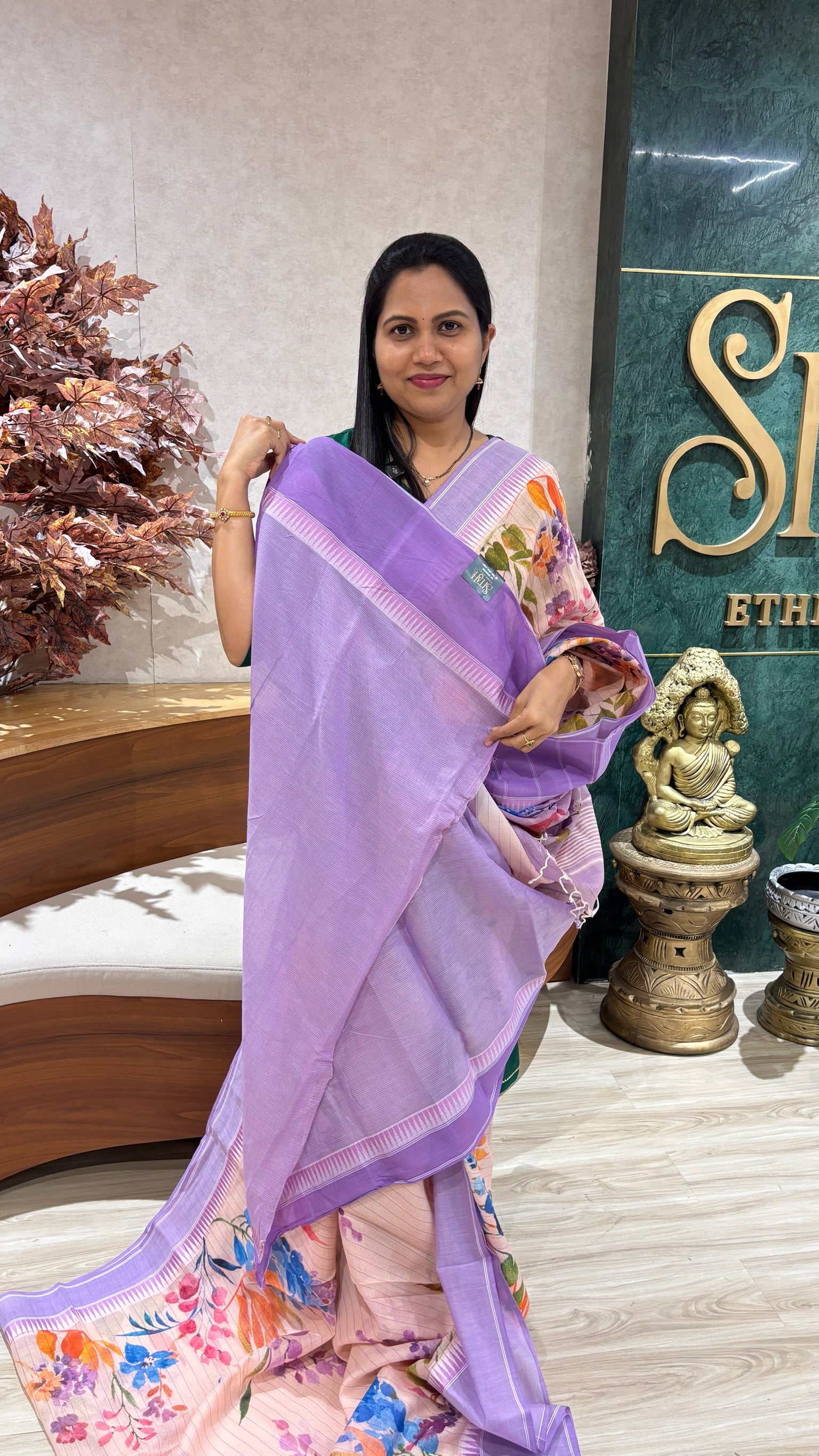 Handloom cotton saree