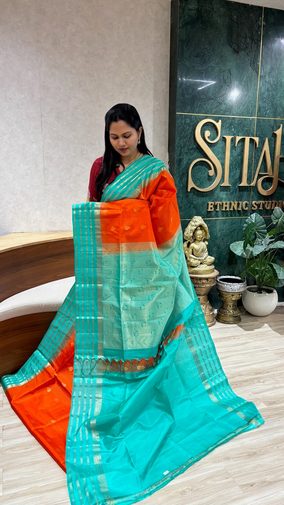 Light weight Kanchi pattu