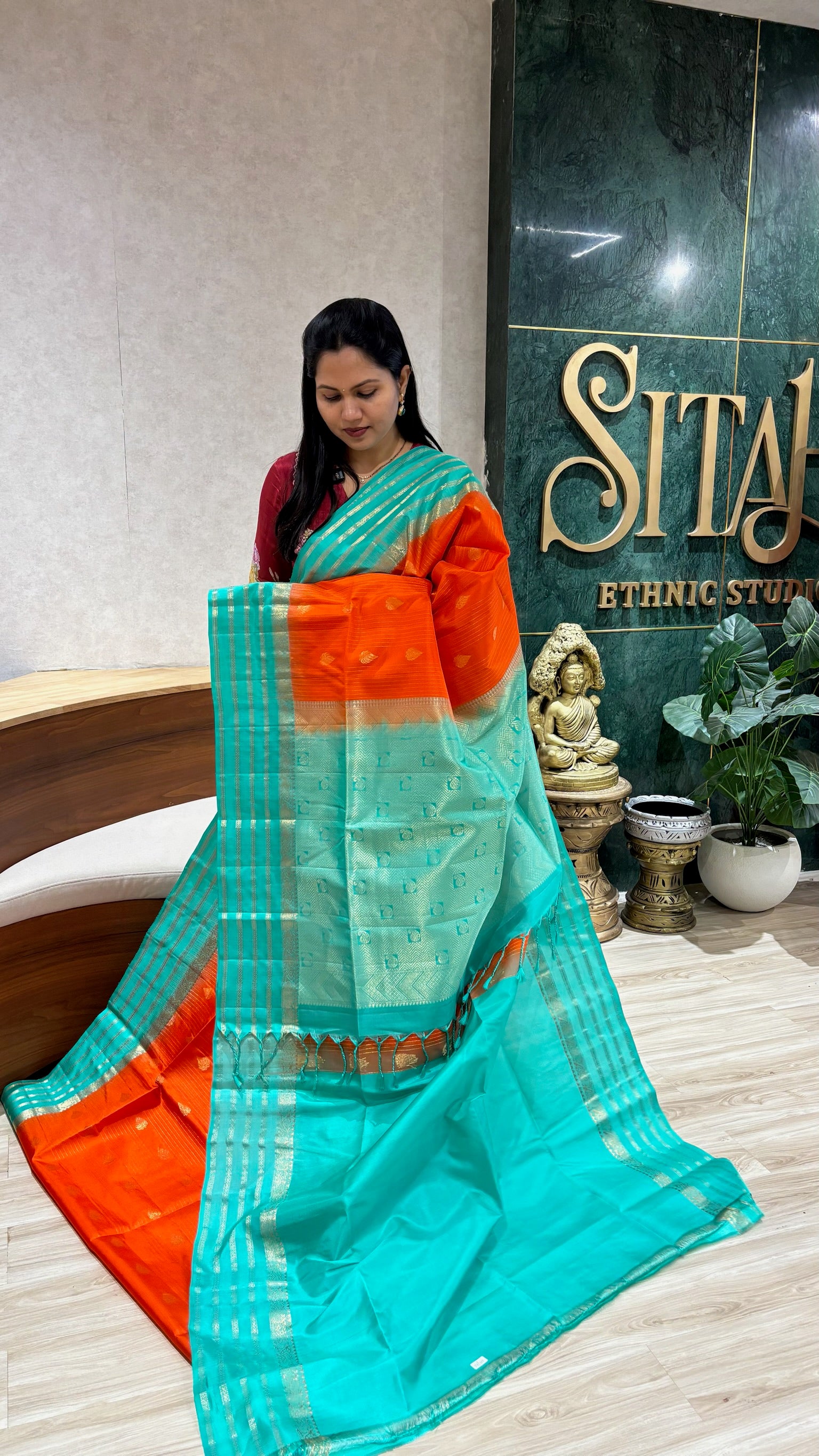 Light weight Kanchi pattu